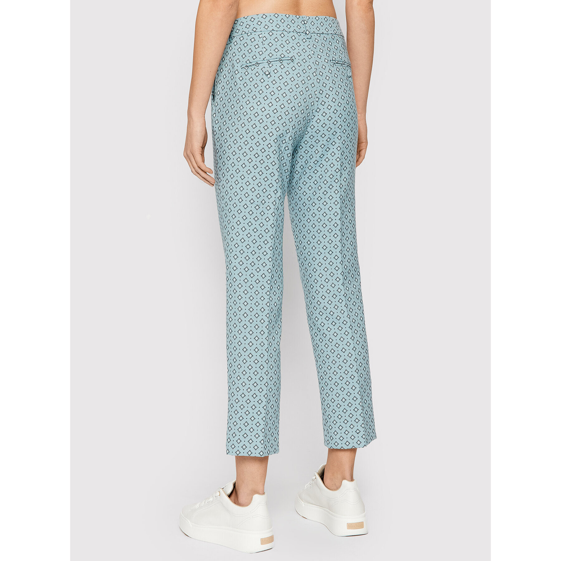 Weekend Max Mara Chino kalhoty Erika 51311227 Modrá Slim Fit - Pepit.cz