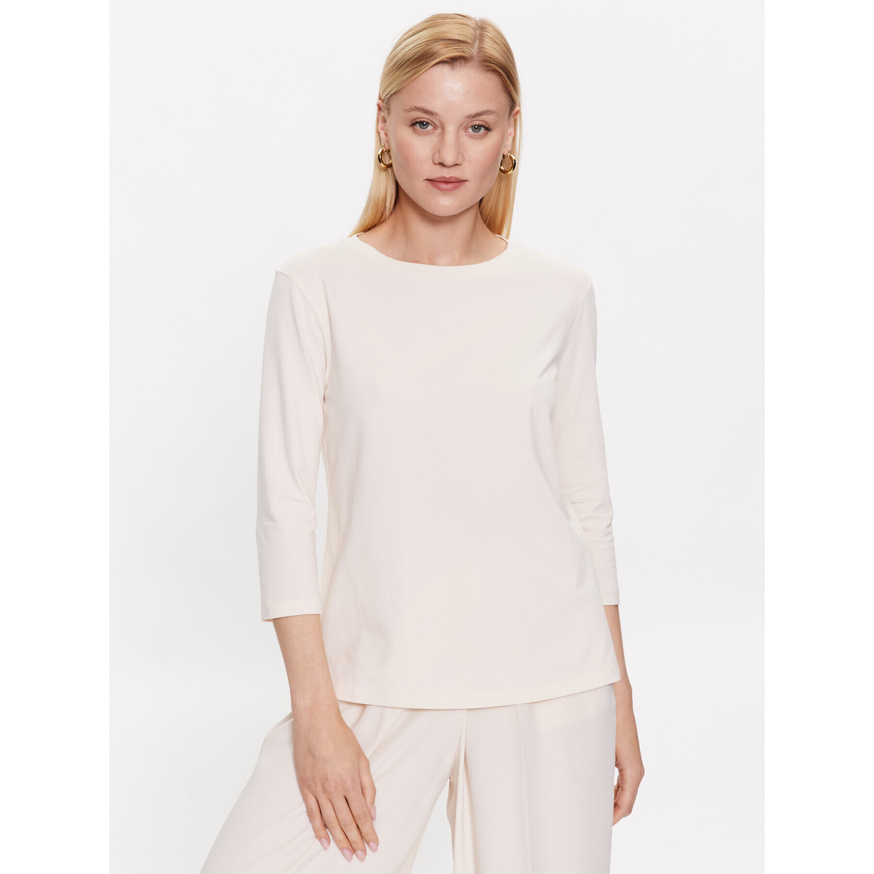 Weekend Max Mara Halenka Multia 2359460439 Écru Regular Fit - Pepit.cz