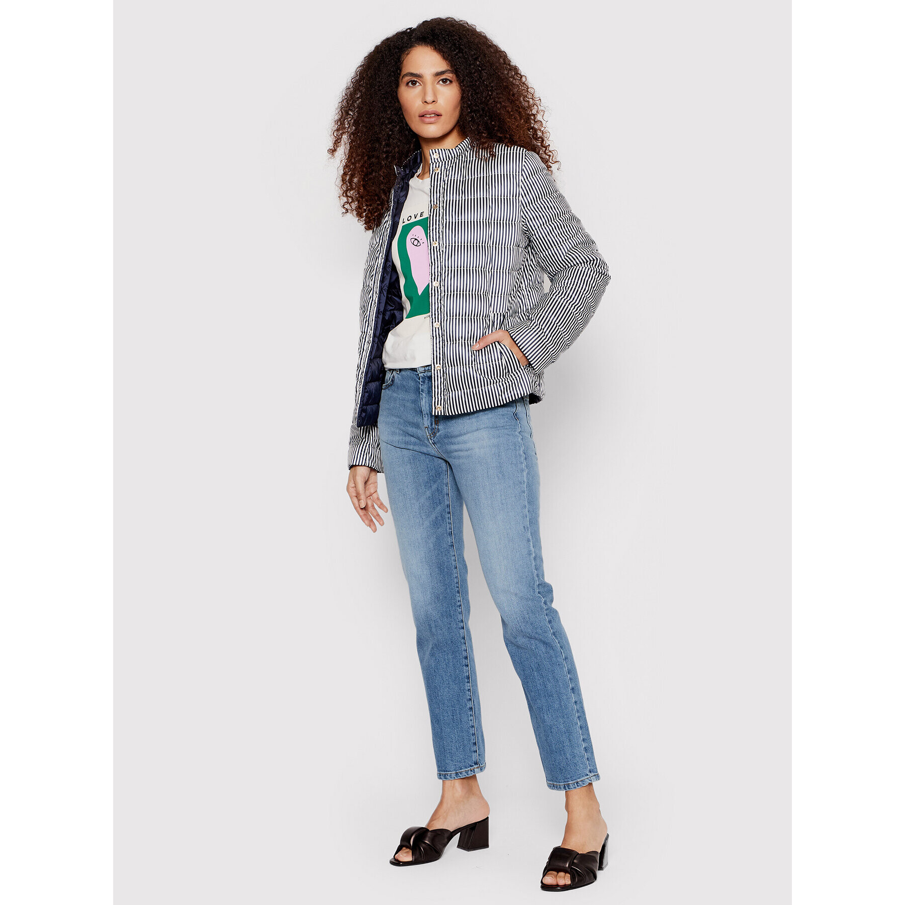 Weekend Max Mara Jeansy Koala 51810127600 Modrá Regular Fit - Pepit.cz