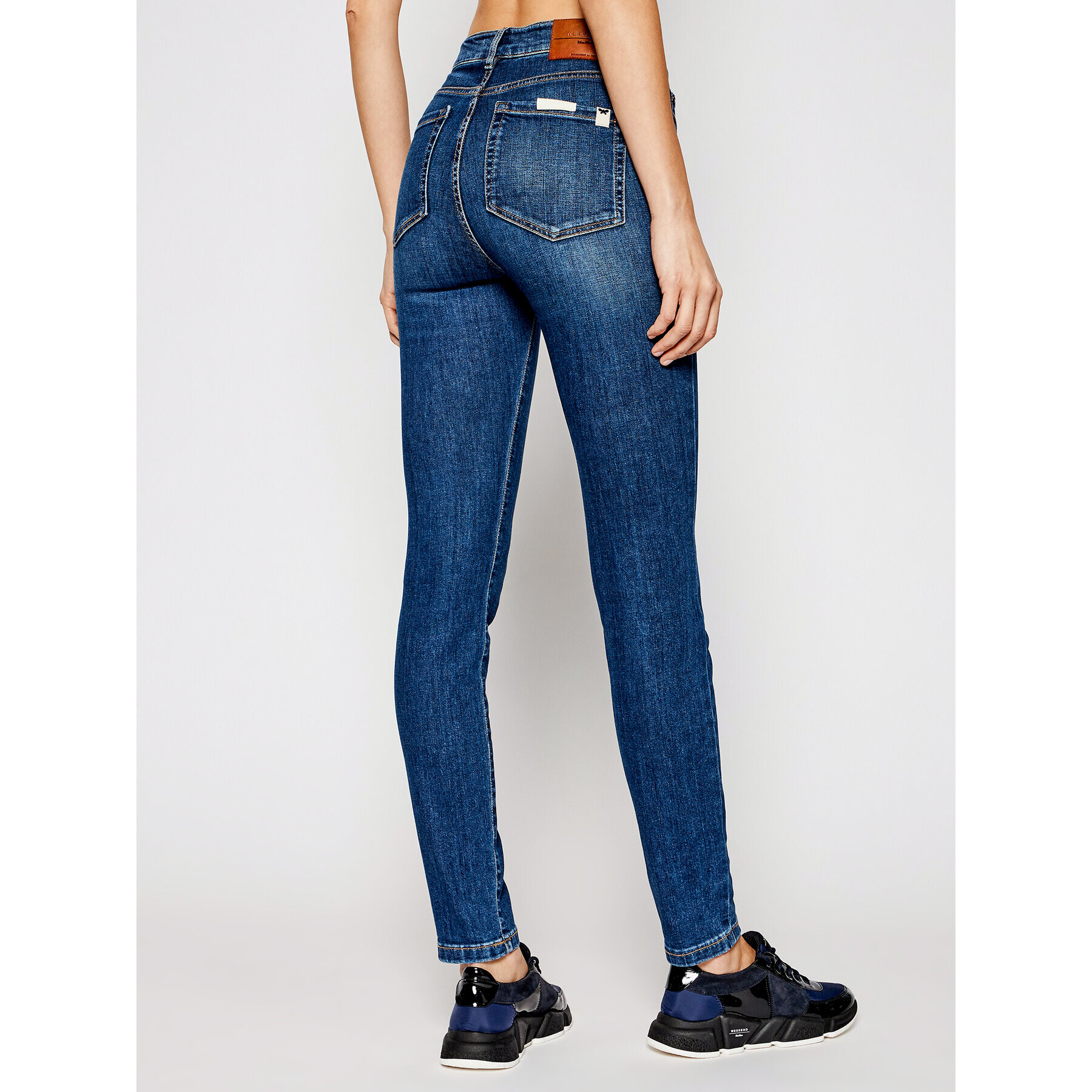 Weekend Max Mara Jeansy Tenace 51810617 Modrá Skinny Fit - Pepit.cz