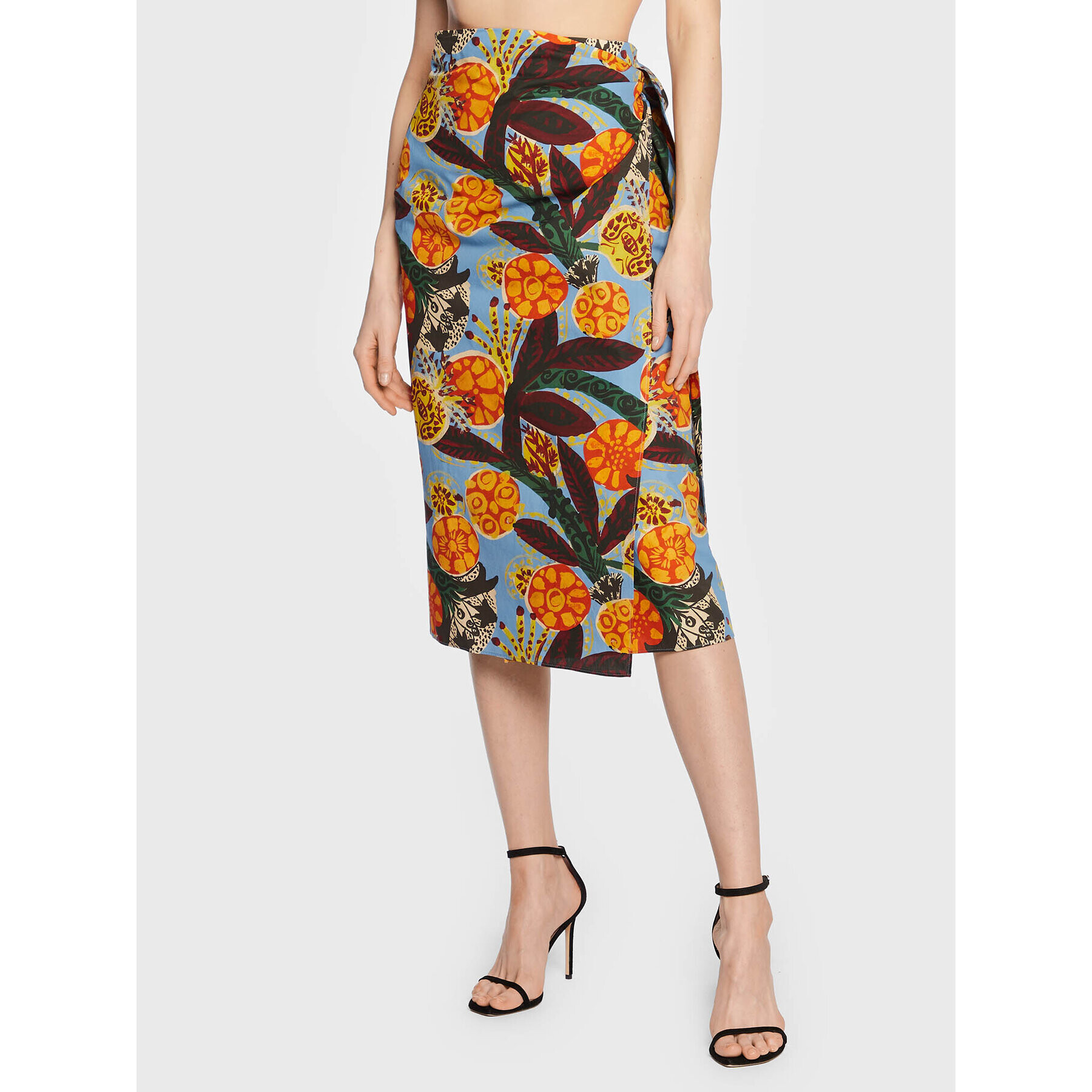 Weekend Max Mara Midi sukně Fiore 23510103 Barevná Regular Fit - Pepit.cz