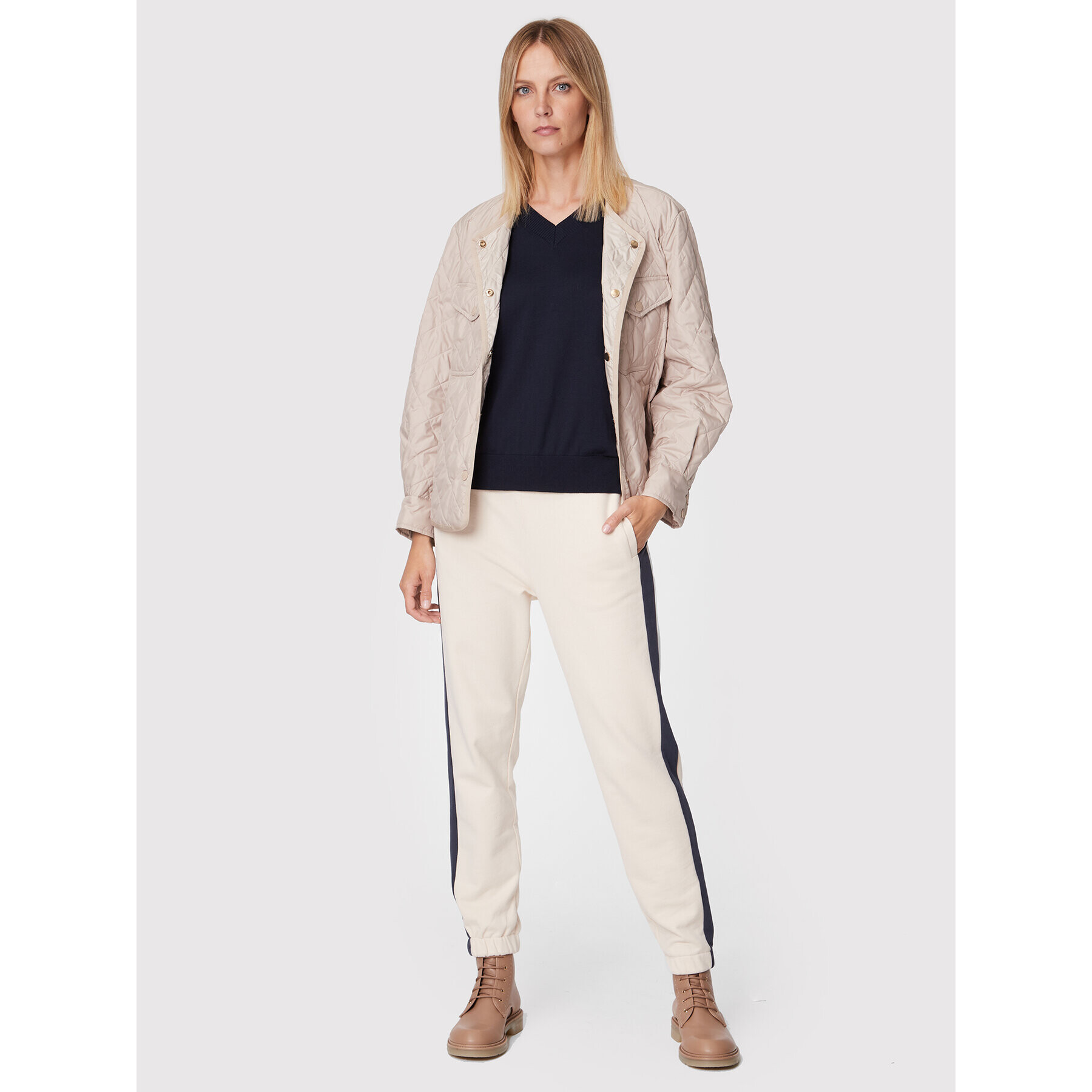 Weekend Max Mara Svetr Martina 53660729 Tmavomodrá Relaxed Fit - Pepit.cz