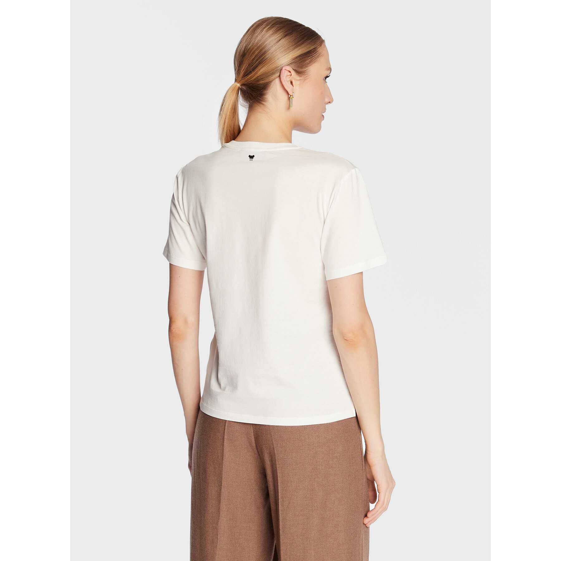 Weekend Max Mara T-Shirt Luis 23597105 Bílá Regular Fit - Pepit.cz