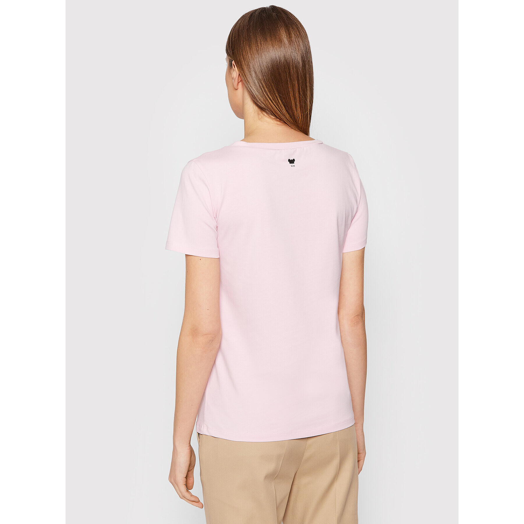 Weekend Max Mara T-Shirt Multib 59710227 Růžová Regular Fit - Pepit.cz