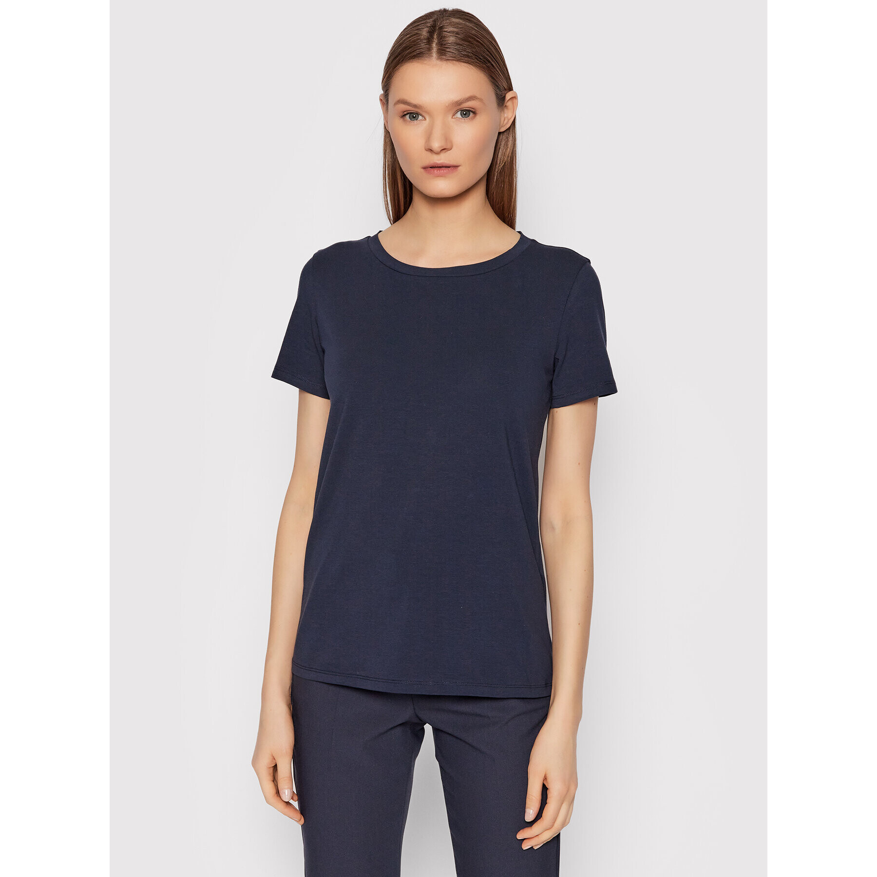 Weekend Max Mara T-Shirt Multib 59710227 Tmavomodrá Regular Fit - Pepit.cz