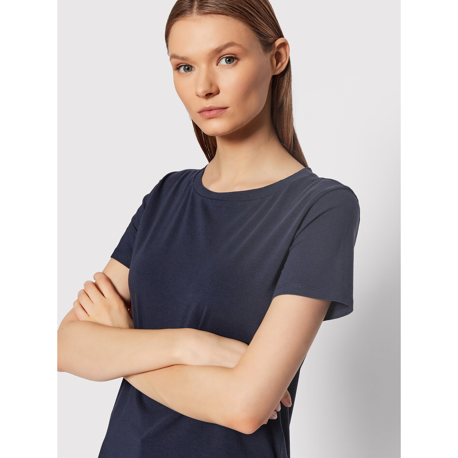 Weekend Max Mara T-Shirt Multib 59710227 Tmavomodrá Regular Fit - Pepit.cz