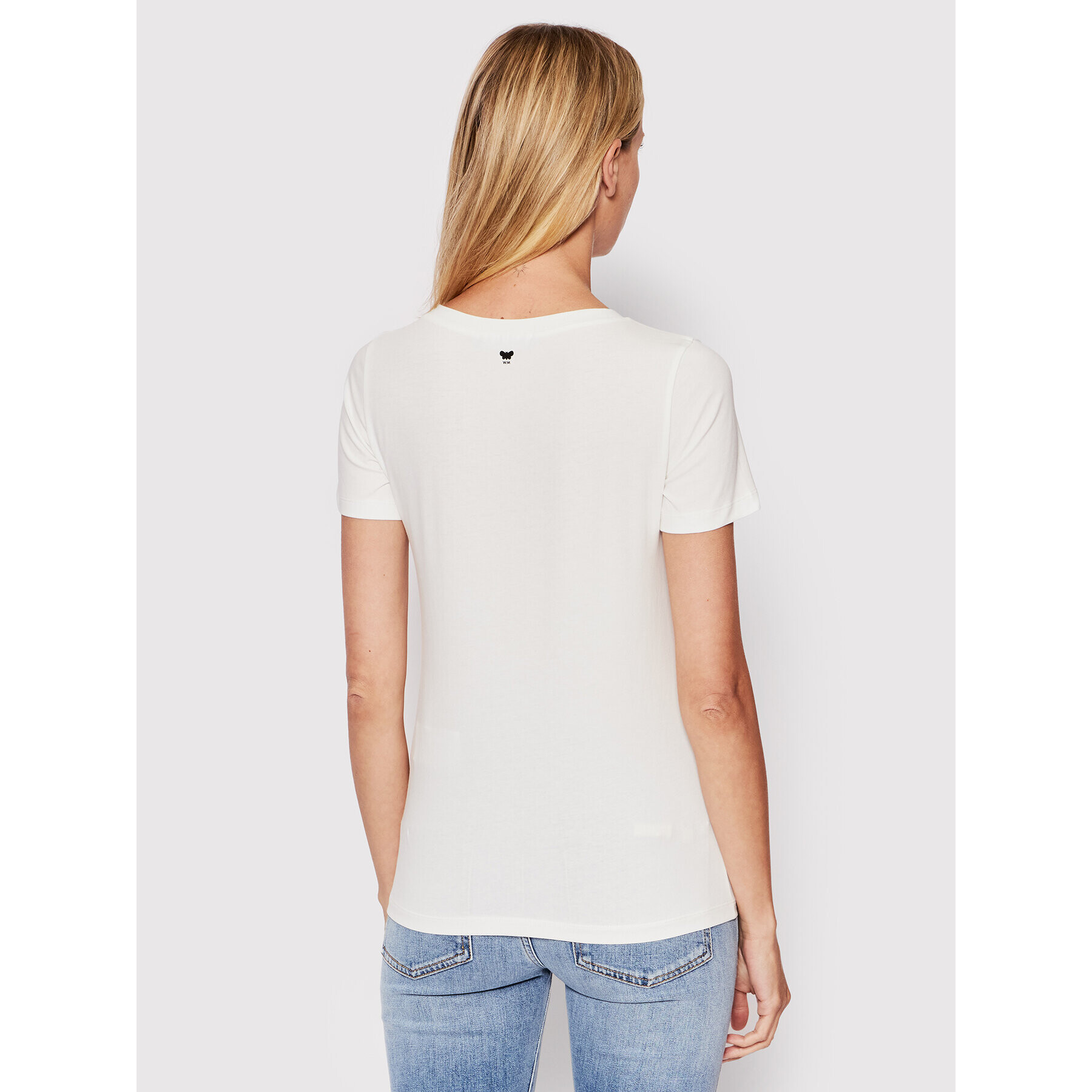 Weekend Max Mara T-Shirt Multib 59760129 Bílá Regular Fit - Pepit.cz