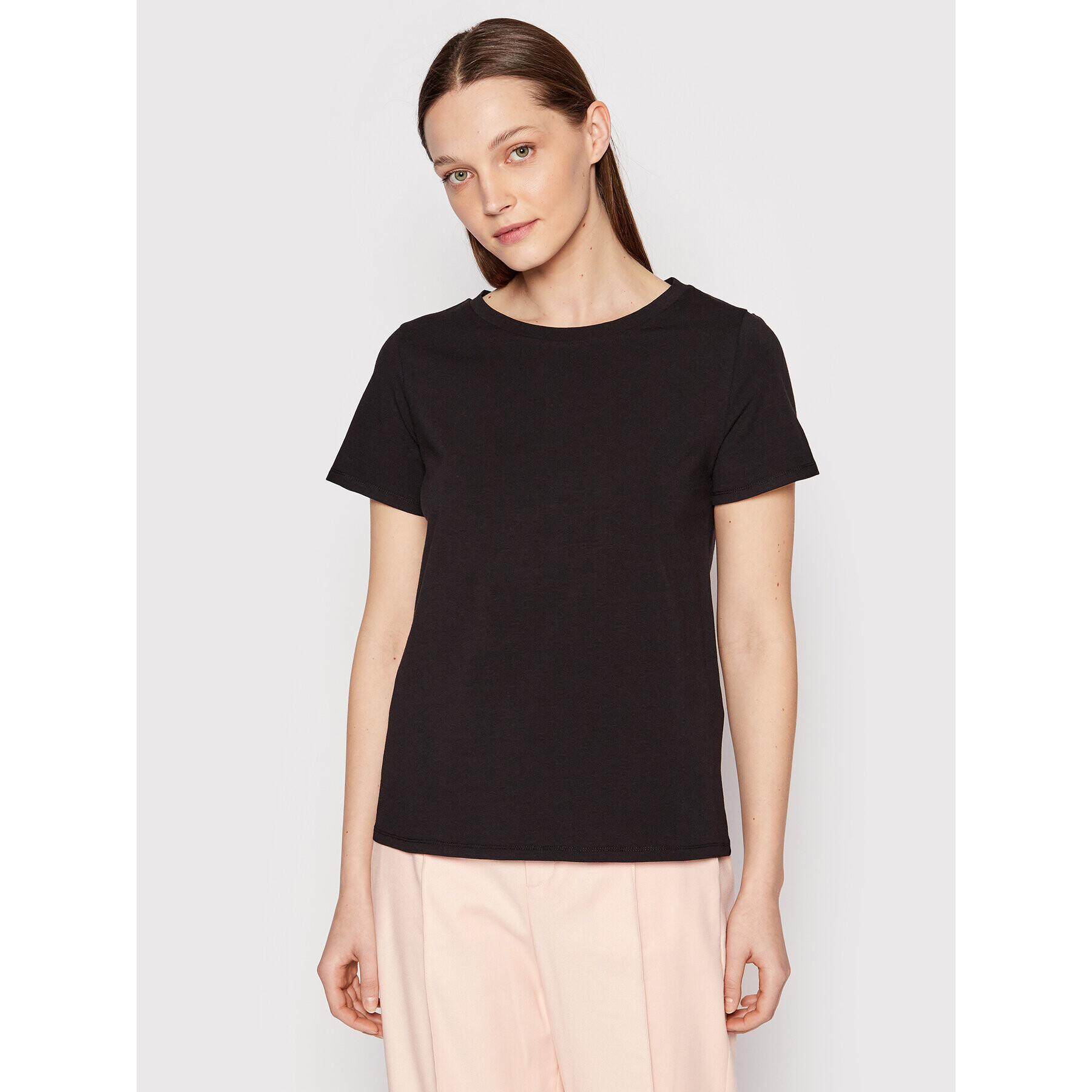 Weekend Max Mara T-Shirt Multif 59710121 Černá Regular Fit - Pepit.cz