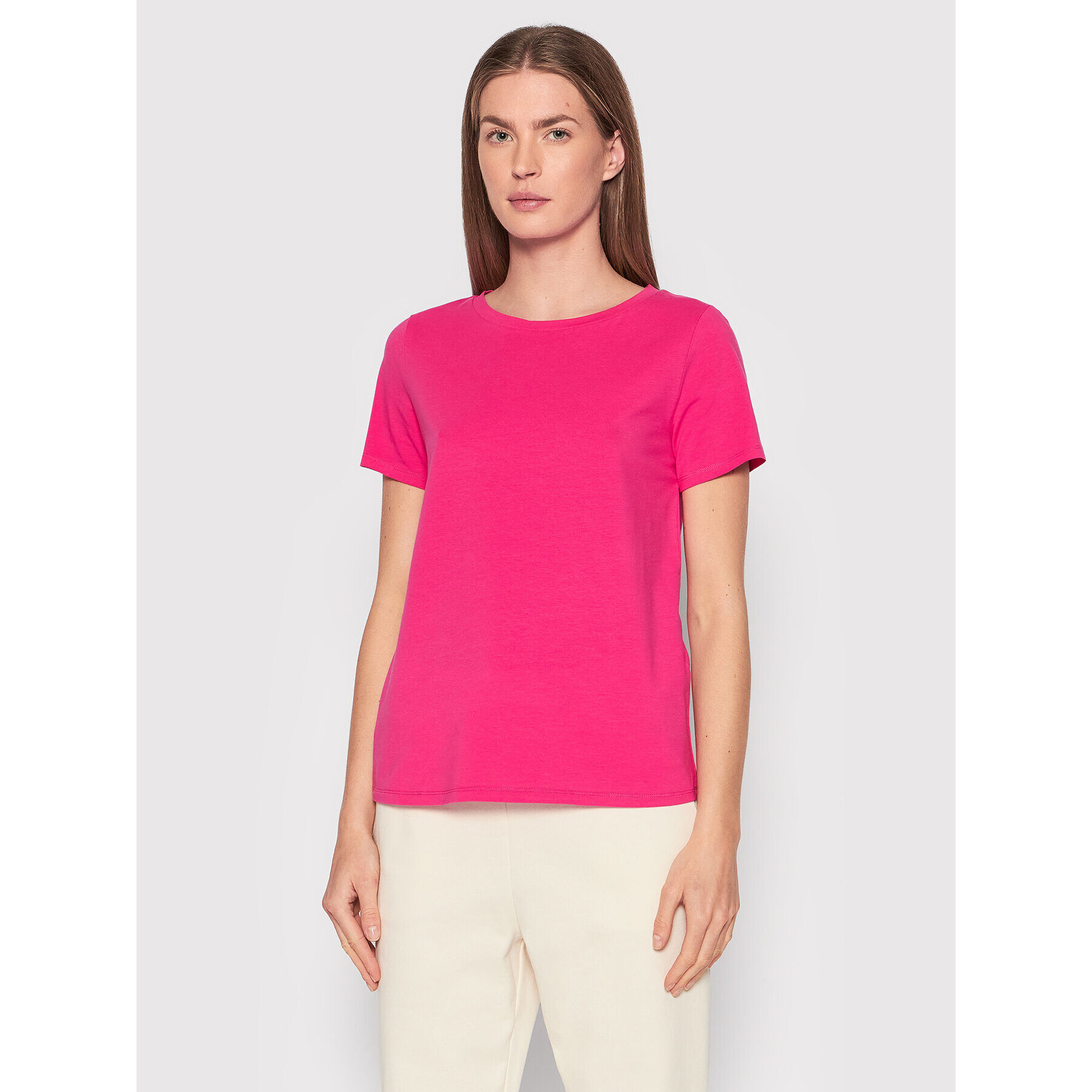 Weekend Max Mara T-Shirt Multif 59710121 Růžová Regular Fit - Pepit.cz