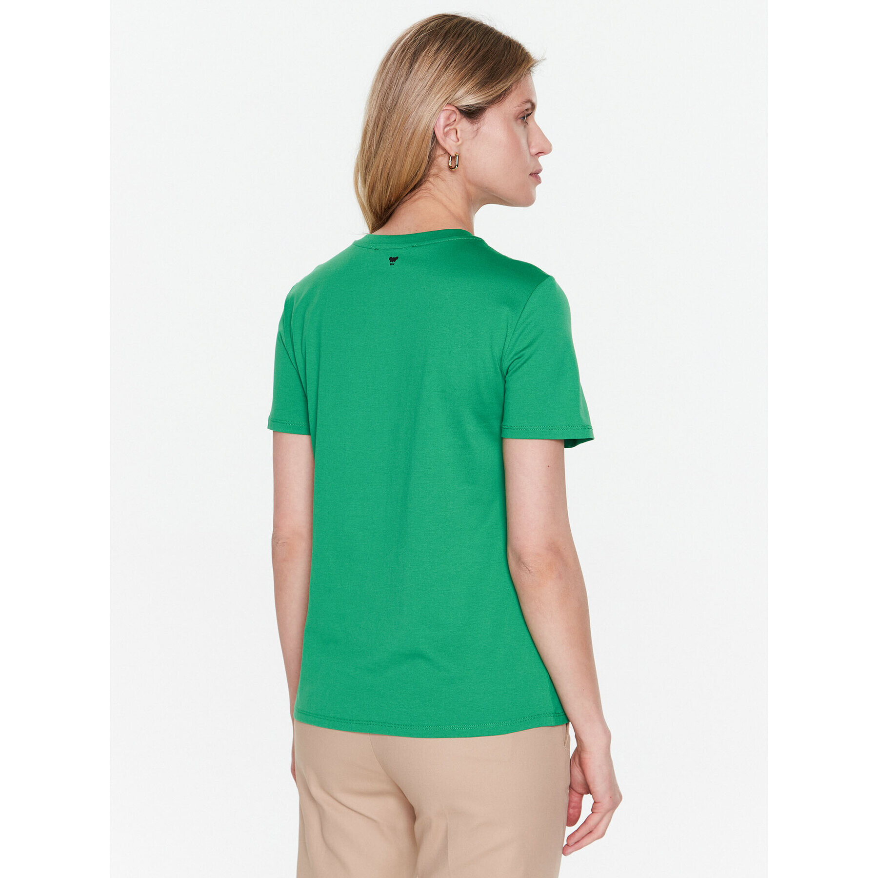 Weekend Max Mara T-Shirt Polka 23597102 Zelená Regular Fit - Pepit.cz