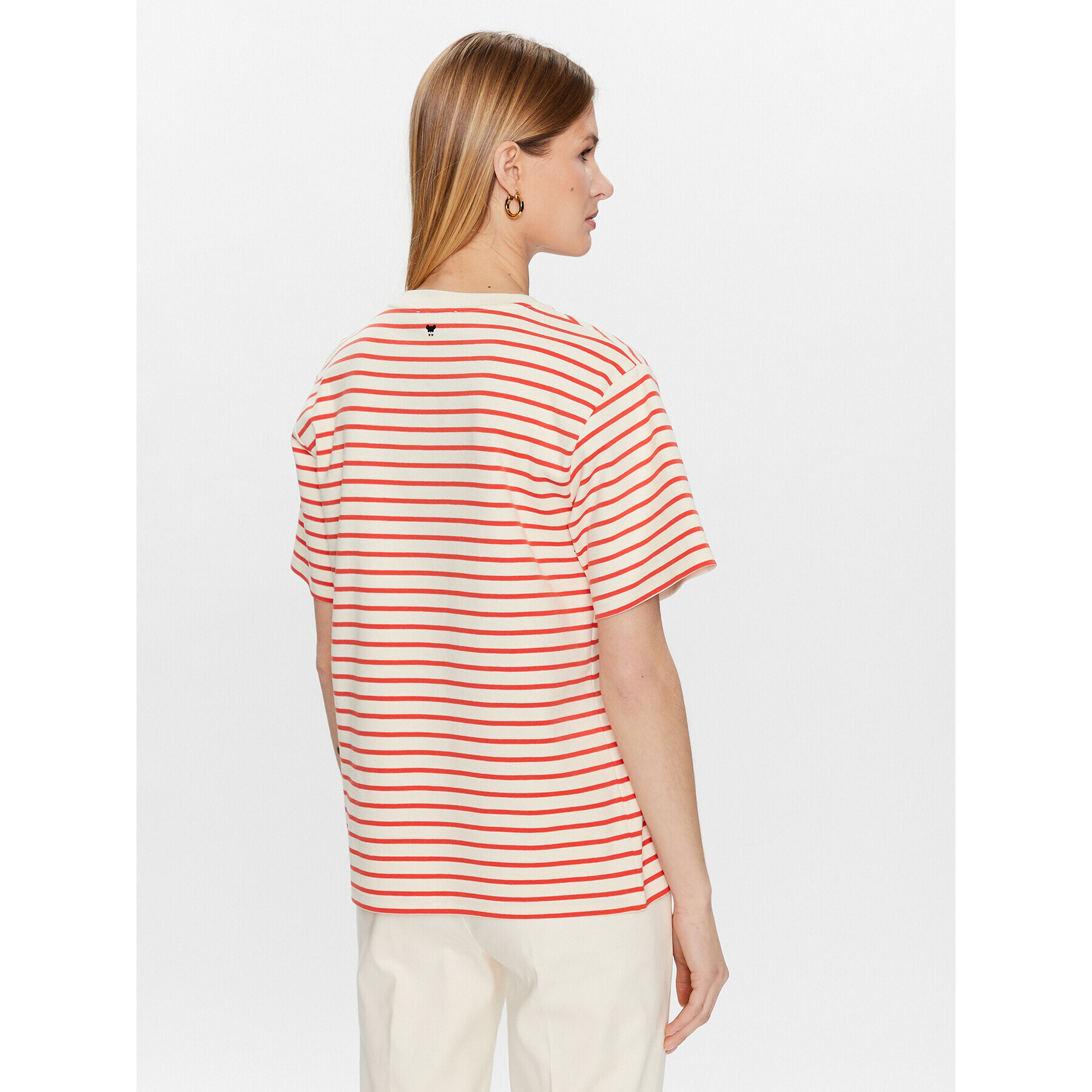 Weekend Max Mara T-Shirt Scena 23597103 Oranžová Regular Fit - Pepit.cz