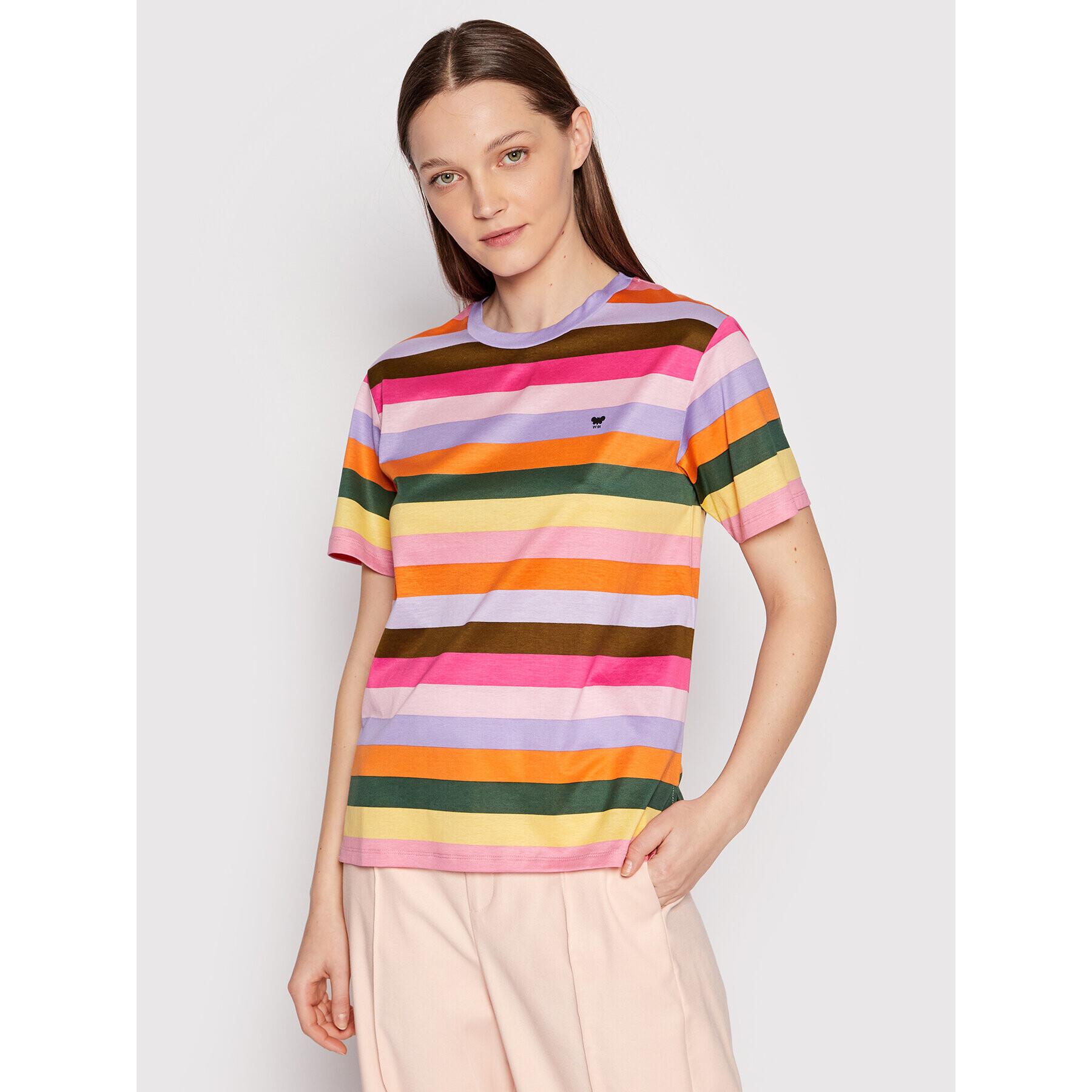 Weekend Max Mara T-Shirt Scoglio 59710421 Barevná Regular Fit - Pepit.cz