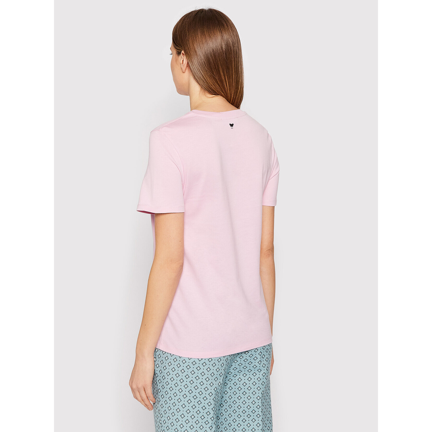 Weekend Max Mara T-Shirt Suvi 59710527 Růžová Regular Fit - Pepit.cz