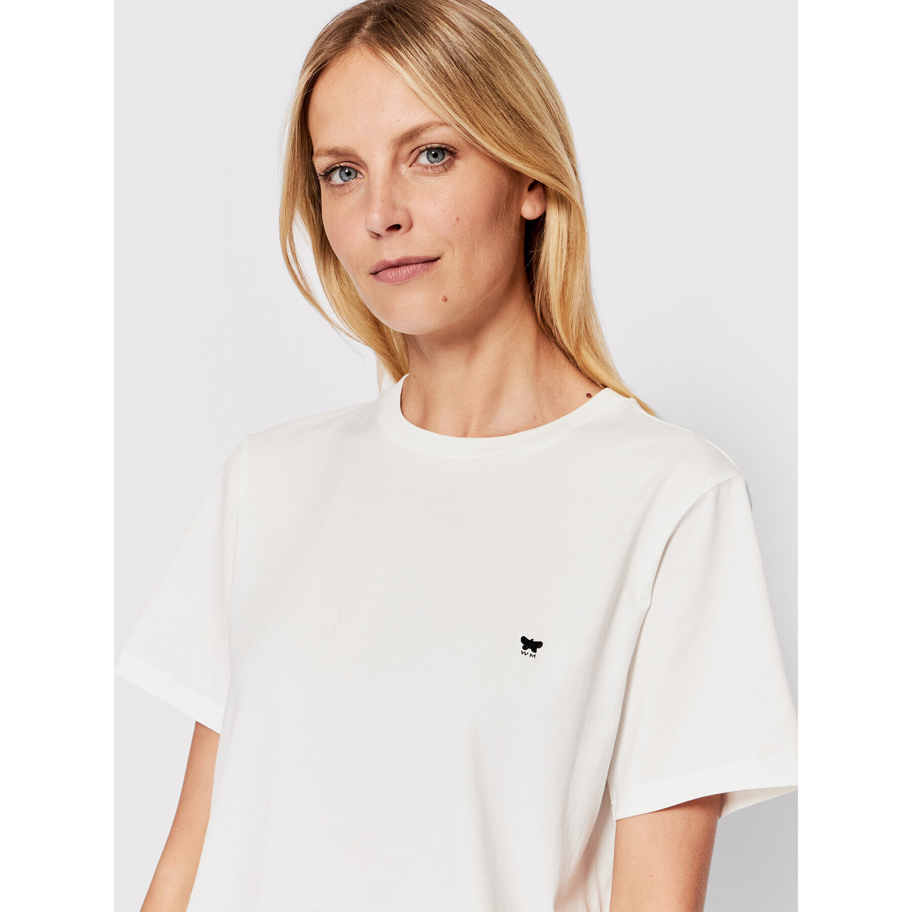 Weekend Max Mara T-Shirt Venaco 59760529 Bílá Relaxed Fit - Pepit.cz