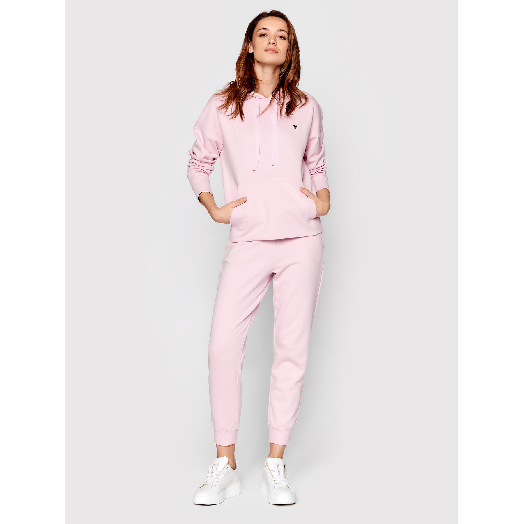 Weekend Max Mara Teplákové kalhoty Manto 57810127 Růžová Regular Fit - Pepit.cz