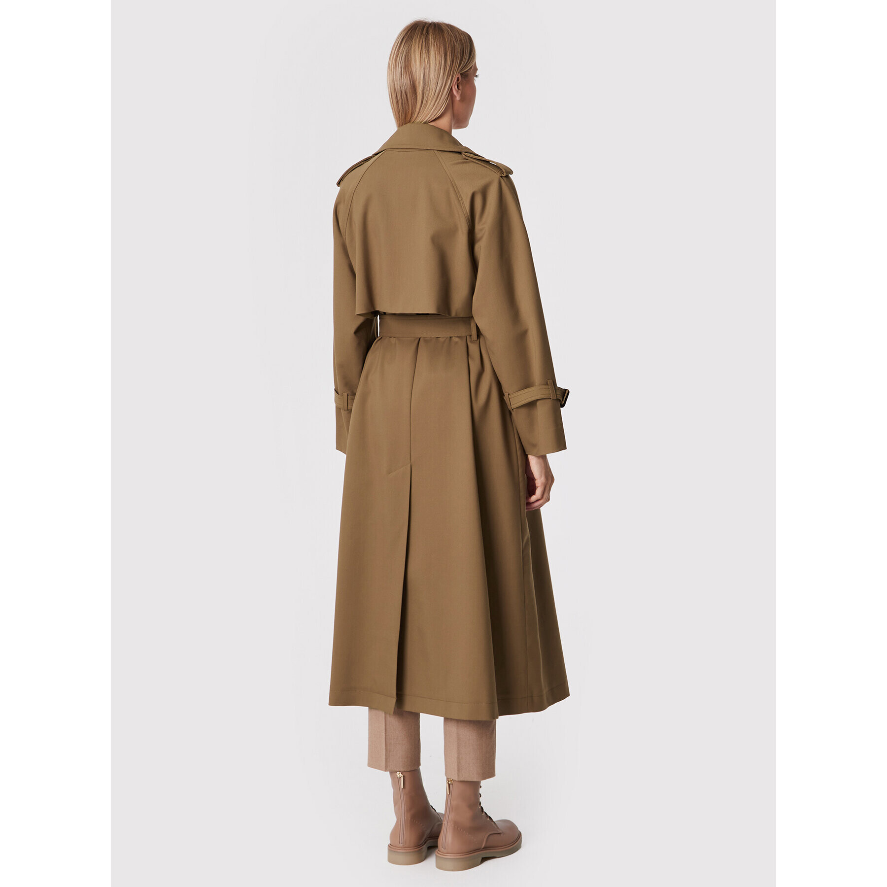 Weekend Max Mara Trenčkot Barni 50260129 Hnědá Regular Fit - Pepit.cz