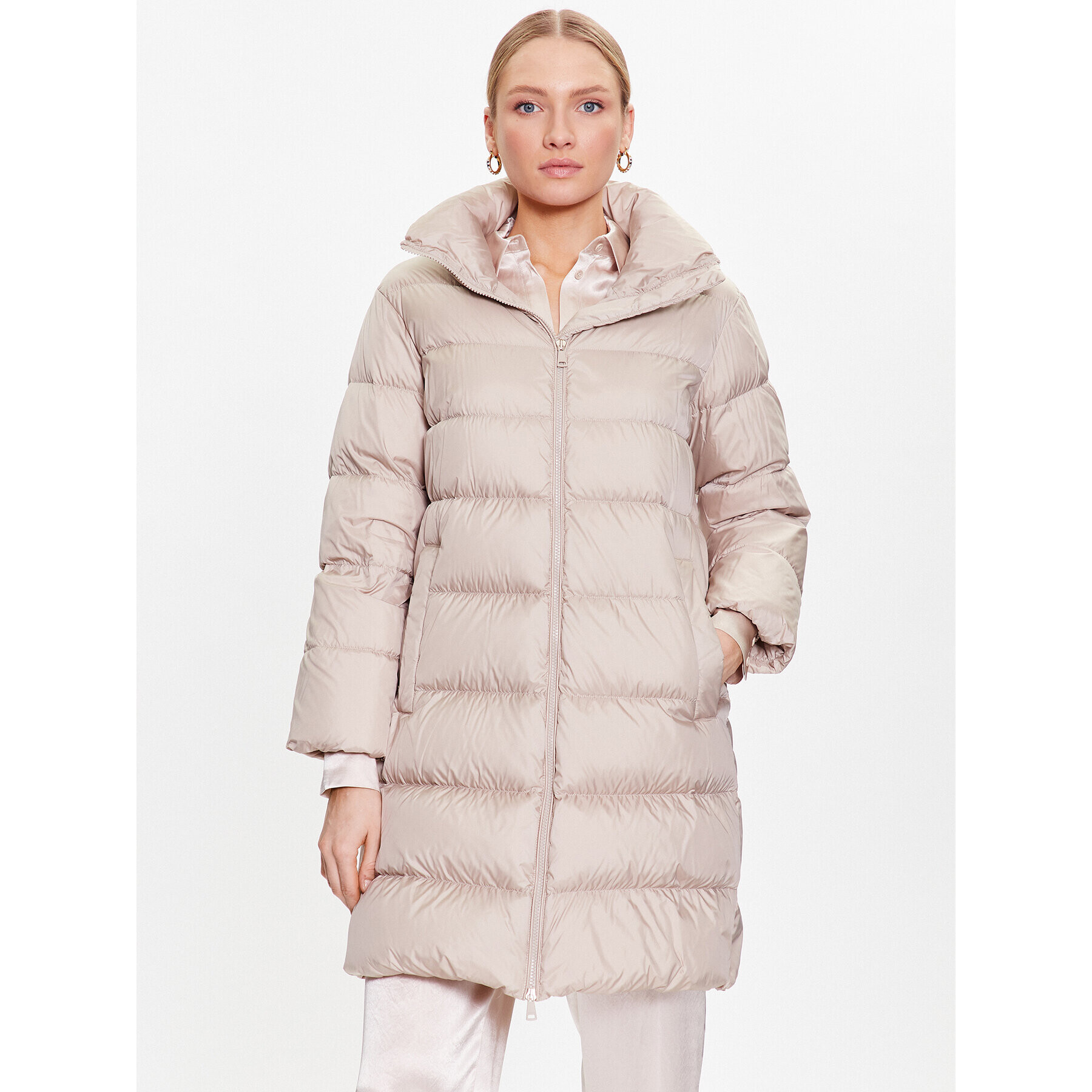 Weekend Max Mara Vatovaná bunda Lamine 54960823 Béžová Regular Fit - Pepit.cz