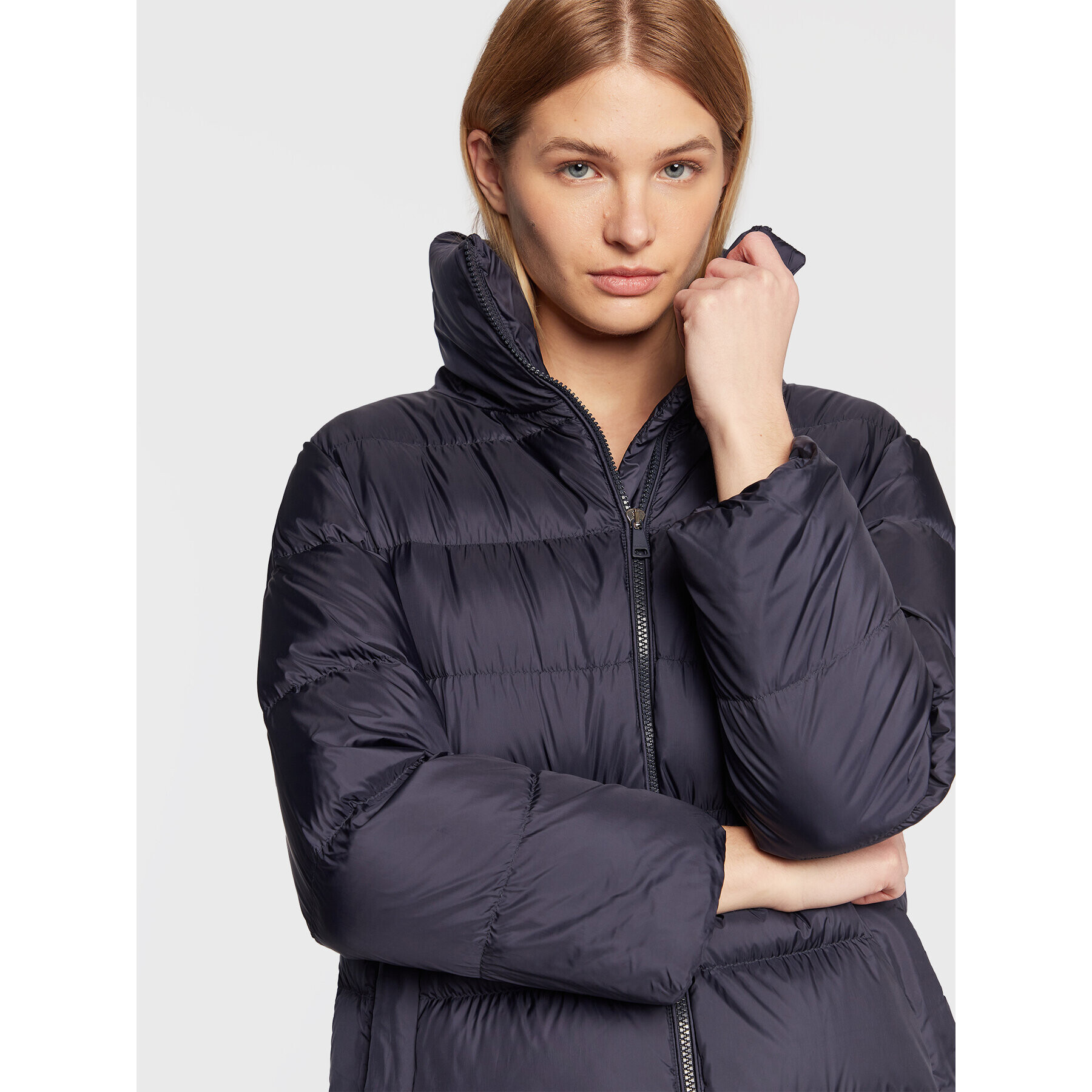 Weekend Max Mara Vatovaná bunda Lamine 54960823 Tmavomodrá Regular Fit - Pepit.cz