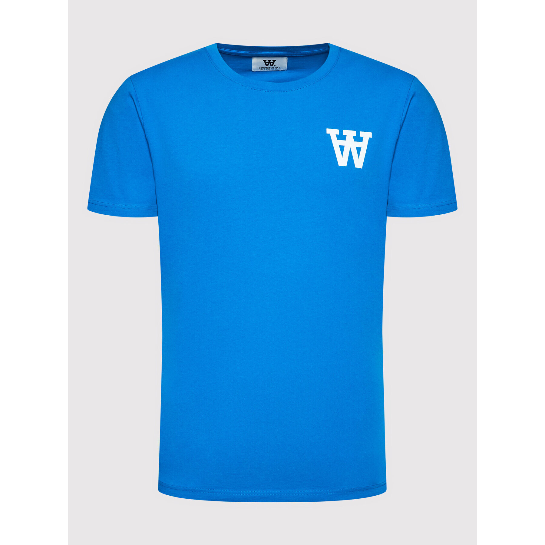 Wood Wood T-Shirt Ace 10295702-2222 Modrá Regular Fit - Pepit.cz