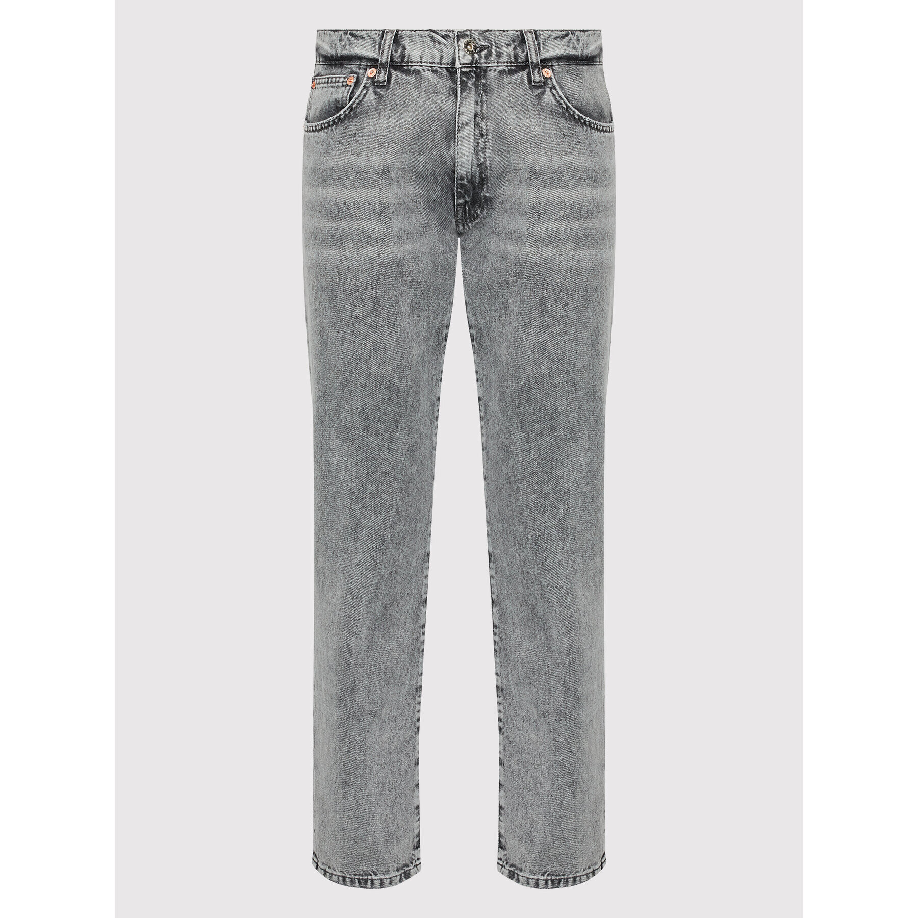 Woodbird Jeansy Doc 2236-104 Šedá Regular Fit - Pepit.cz