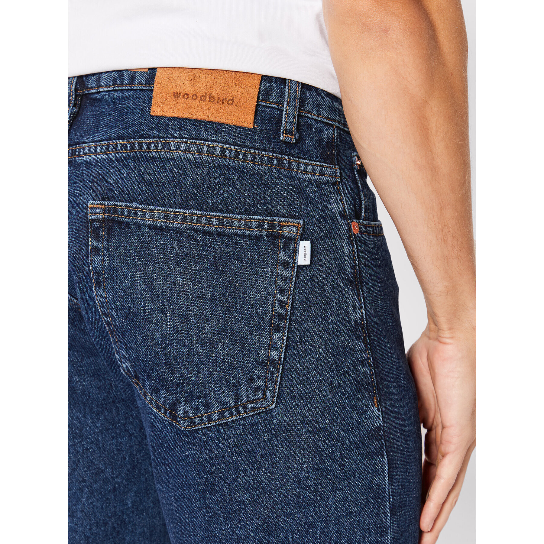 Woodbird Jeansy Doc 90s 2236-100 Modrá Regular Fit - Pepit.cz