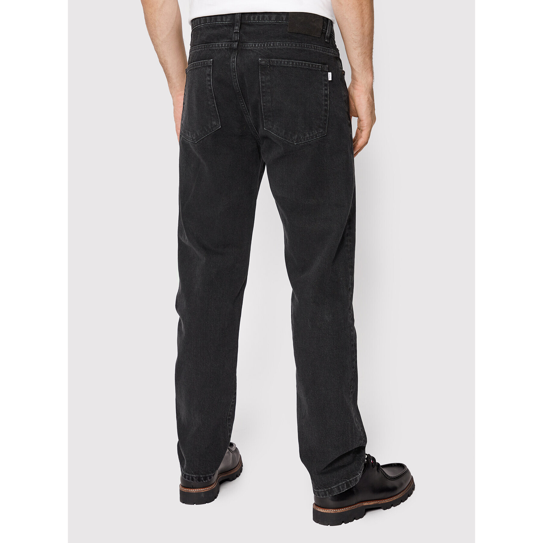 Woodbird Jeansy Doc Raven 2146-104 Černá Regular Fit - Pepit.cz