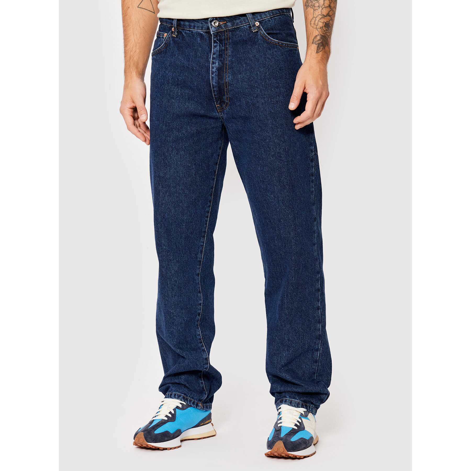 Woodbird Jeansy Leroy 90s 2236-101 Modrá Relaxed Fit - Pepit.cz