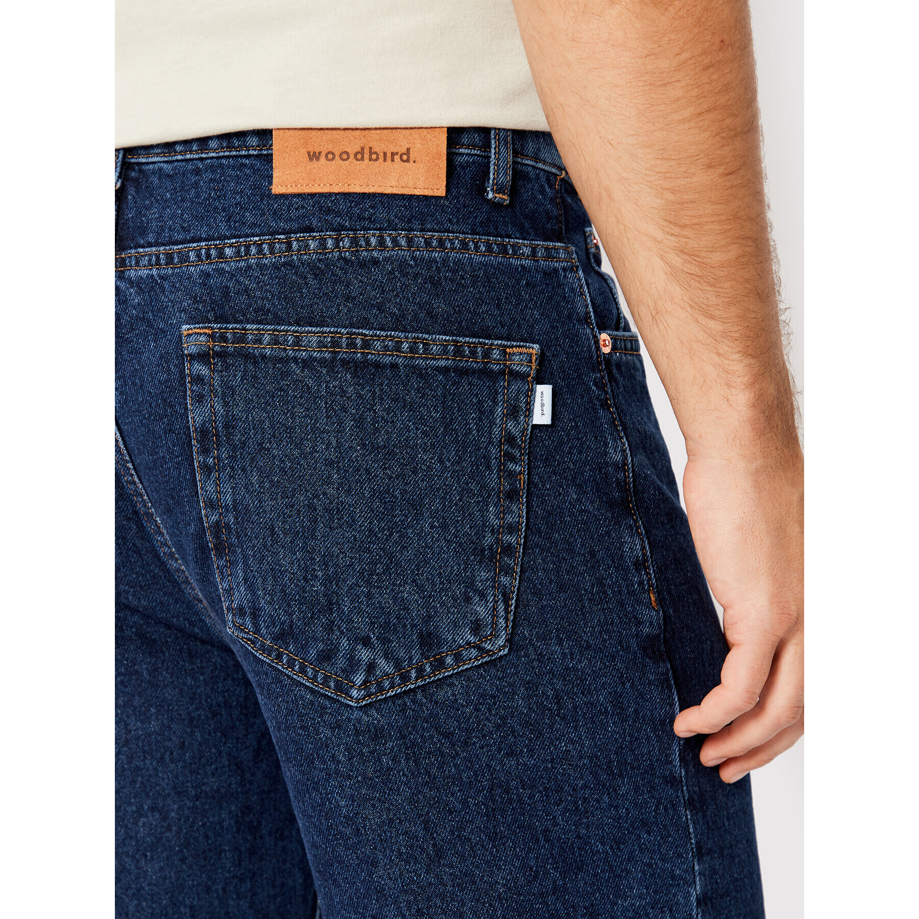 Woodbird Jeansy Leroy 90s 2236-101 Modrá Relaxed Fit - Pepit.cz