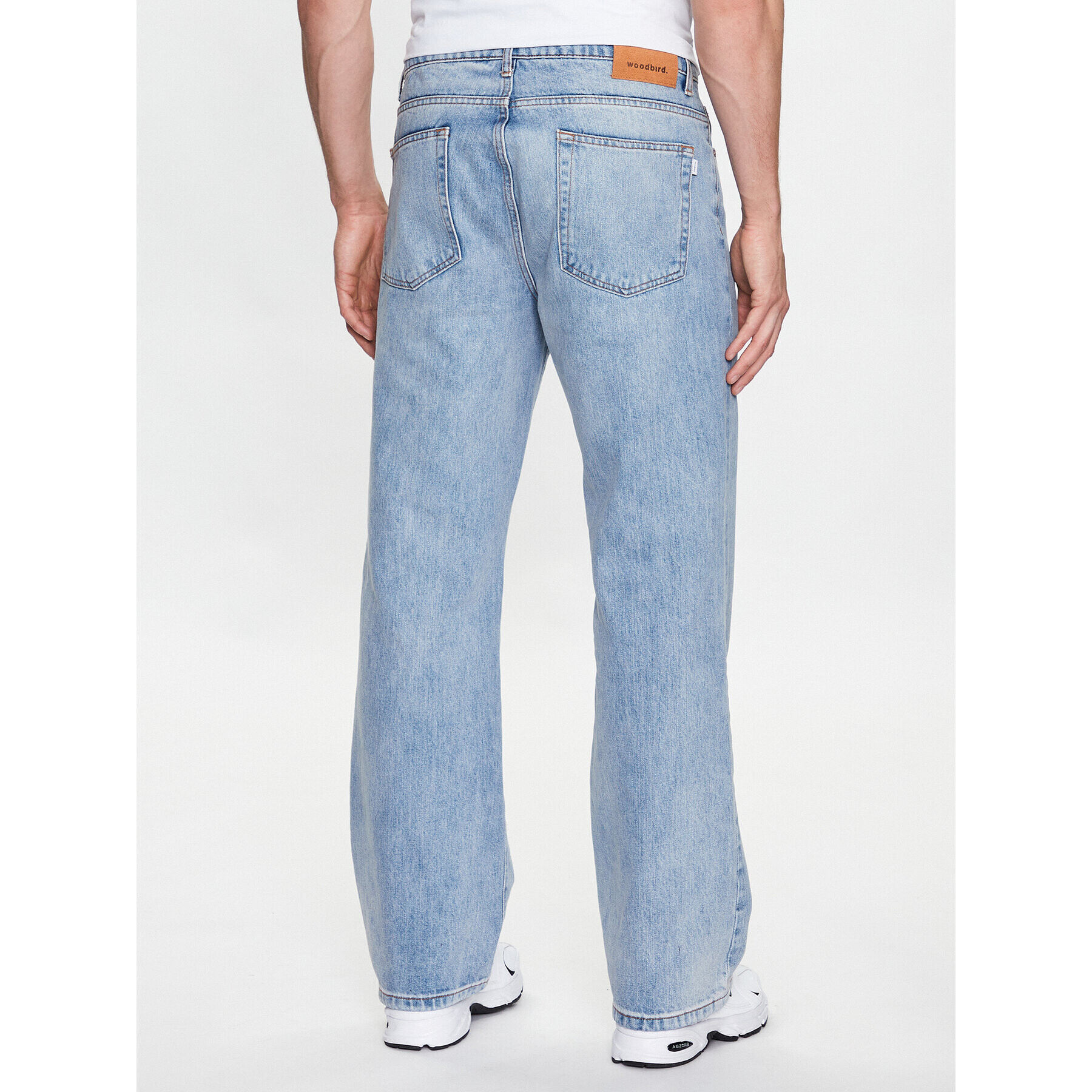 Woodbird Jeansy Wik Stein 2316-108 Modrá Regular Fit - Pepit.cz