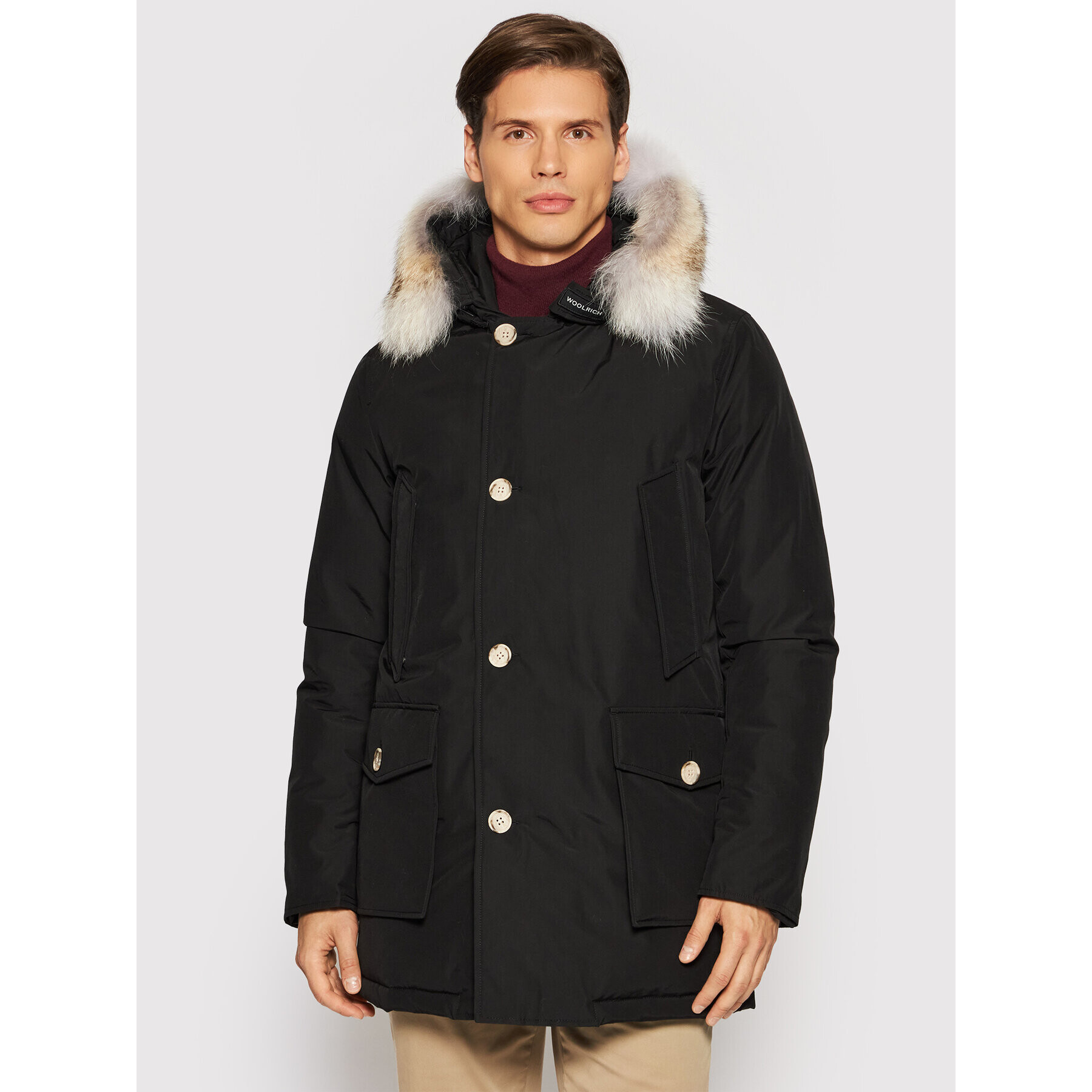 Woolrich Parka Arctic CFWOOU0482MRUT0001 Černá Regular Fit - Pepit.cz