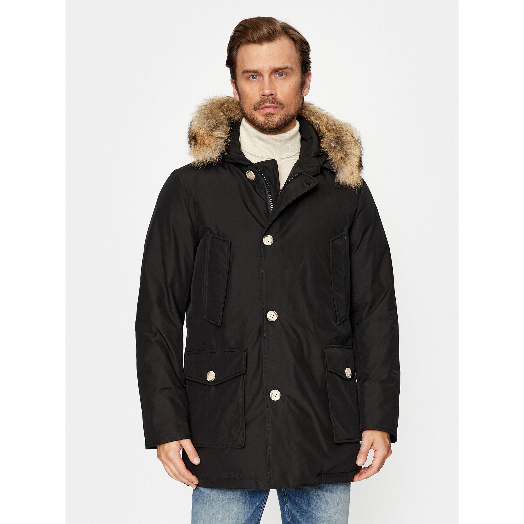 Woolrich Parka Arctic CFWOOU0482MRUT0001 Černá Regular Fit - Pepit.cz