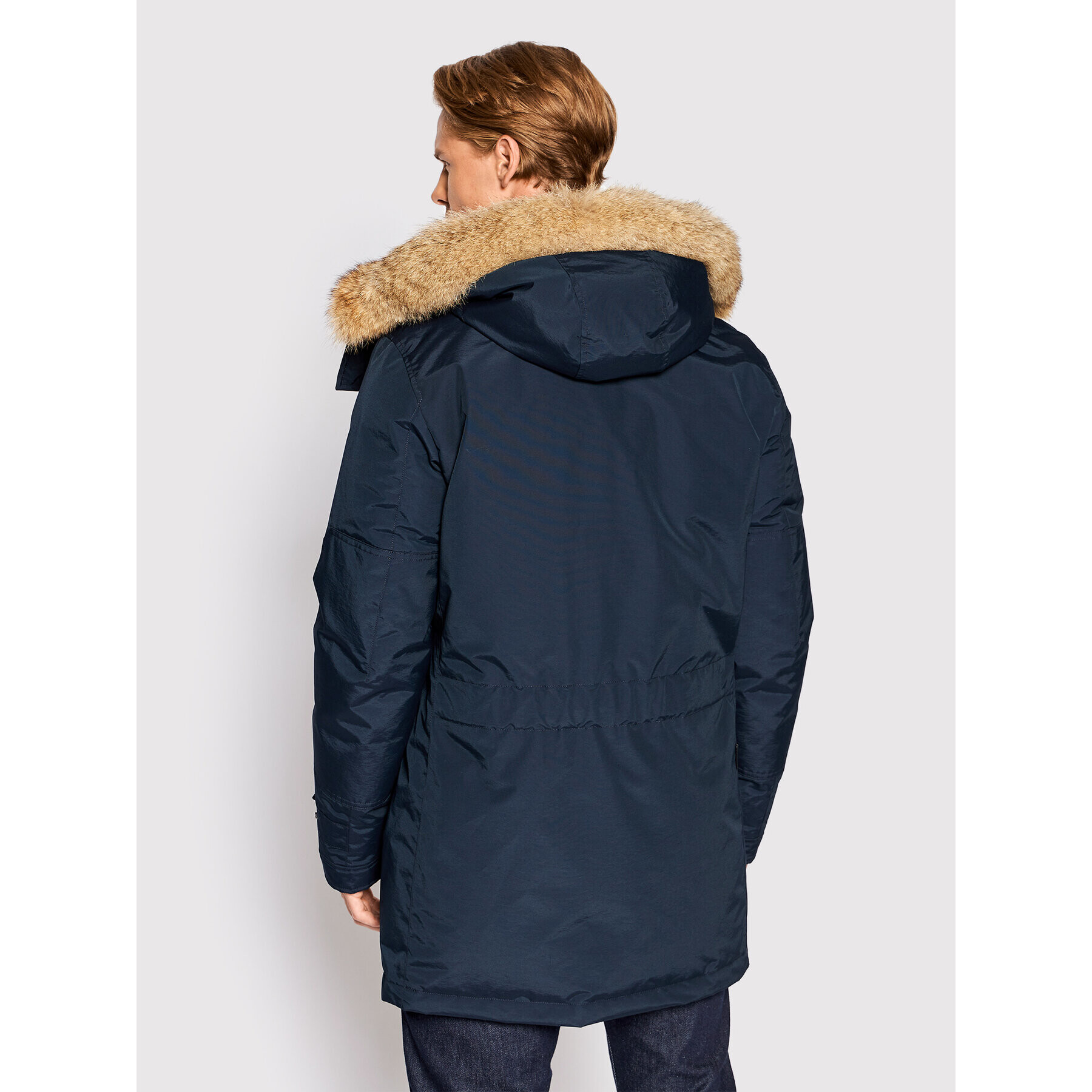 Woolrich Parka Polar CFWOOU0486MRUT0001 Tmavomodrá Regular Fit - Pepit.cz