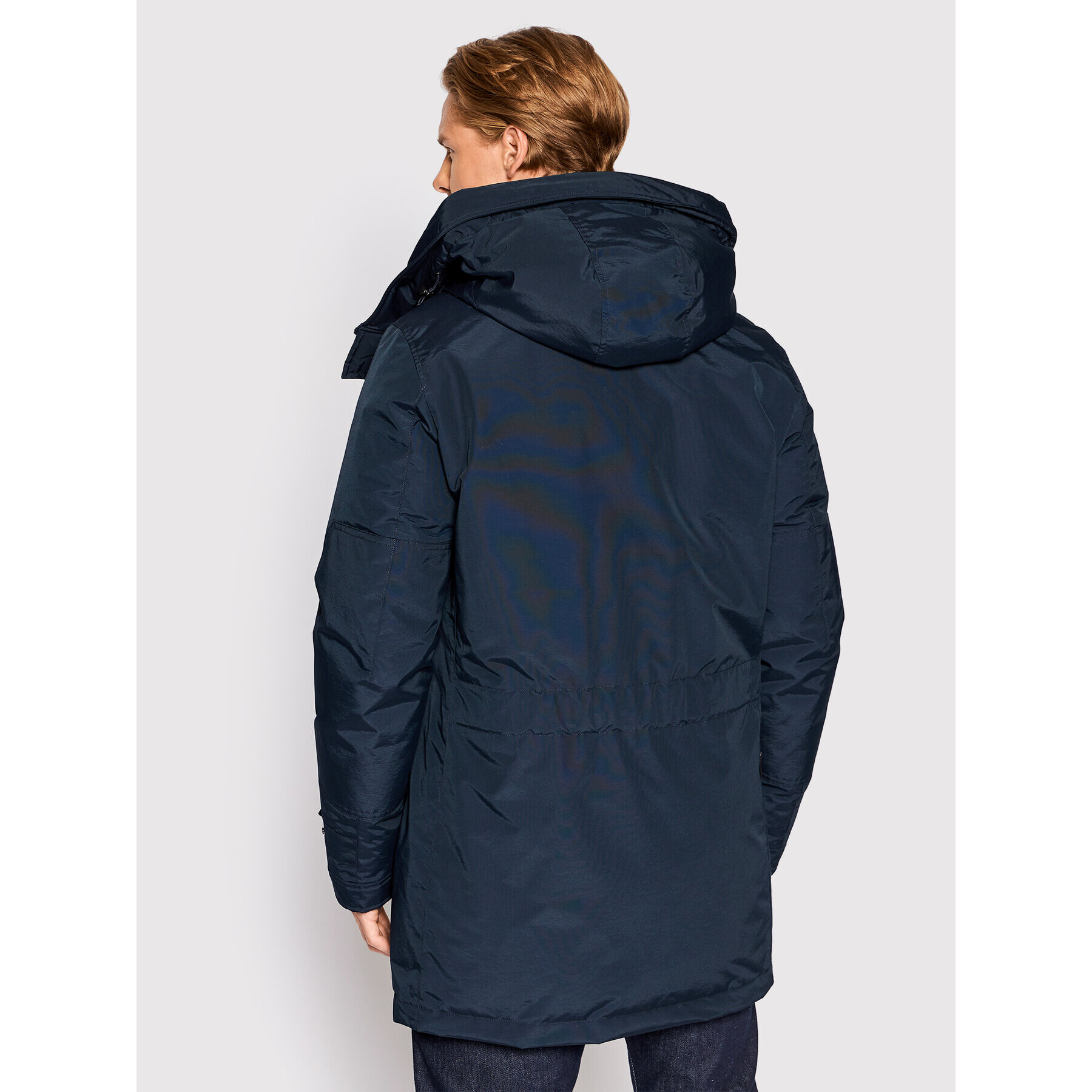 Woolrich Parka Polar CFWOOU0486MRUT0001 Tmavomodrá Regular Fit - Pepit.cz