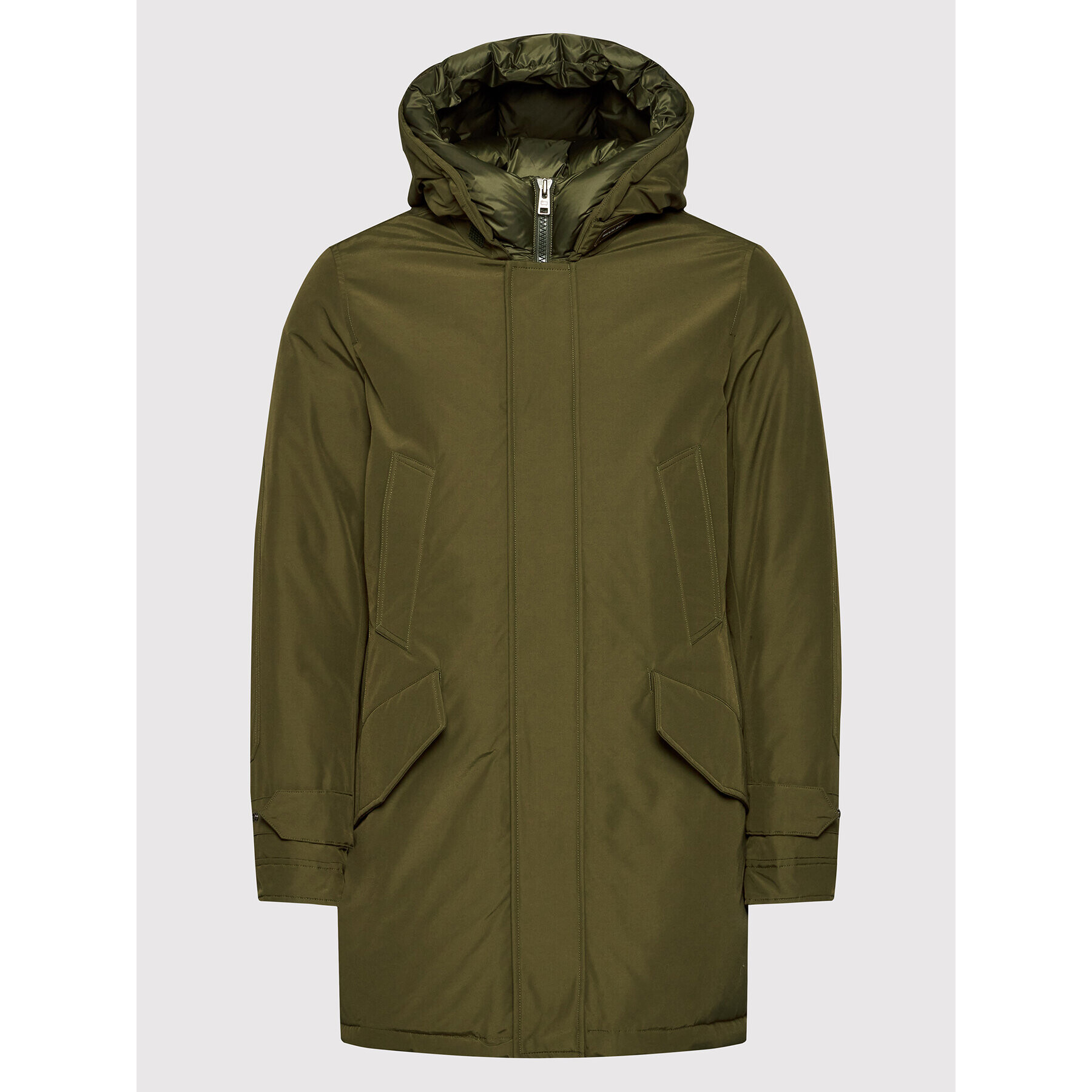 Woolrich Parka Polar CFWOOU0487MRUT0001 Zelená Regular Fit - Pepit.cz