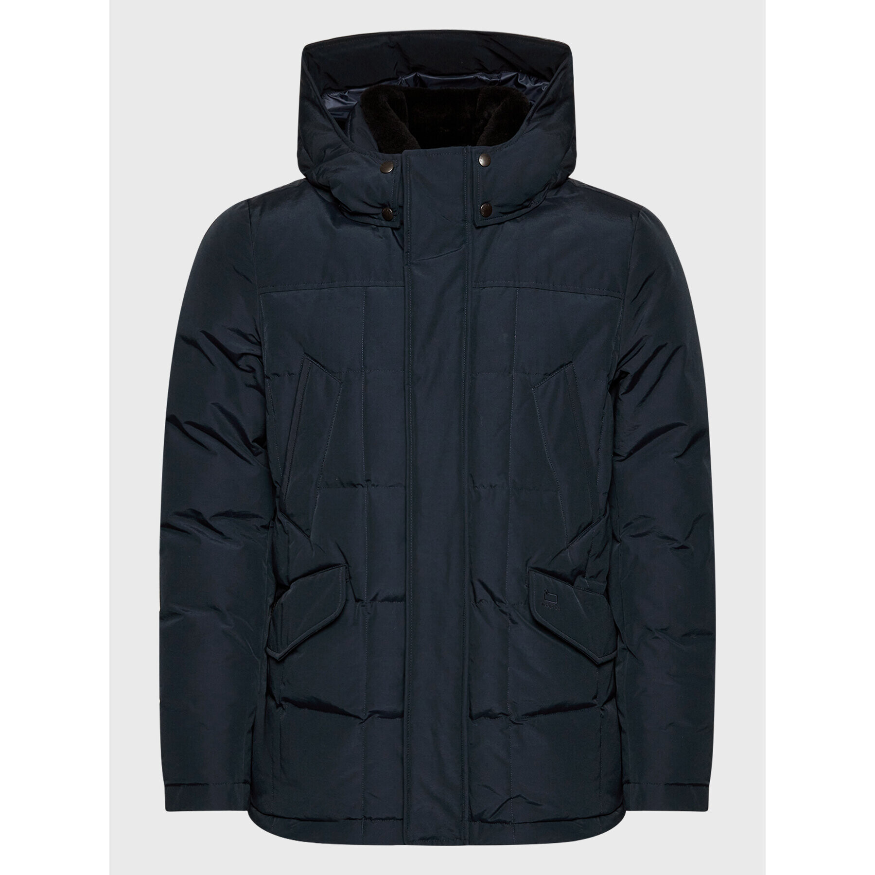 Woolrich Vatovaná bunda Blizzard Field CFWOOU0621MRUT0001 Tmavomodrá Regular Fit - Pepit.cz