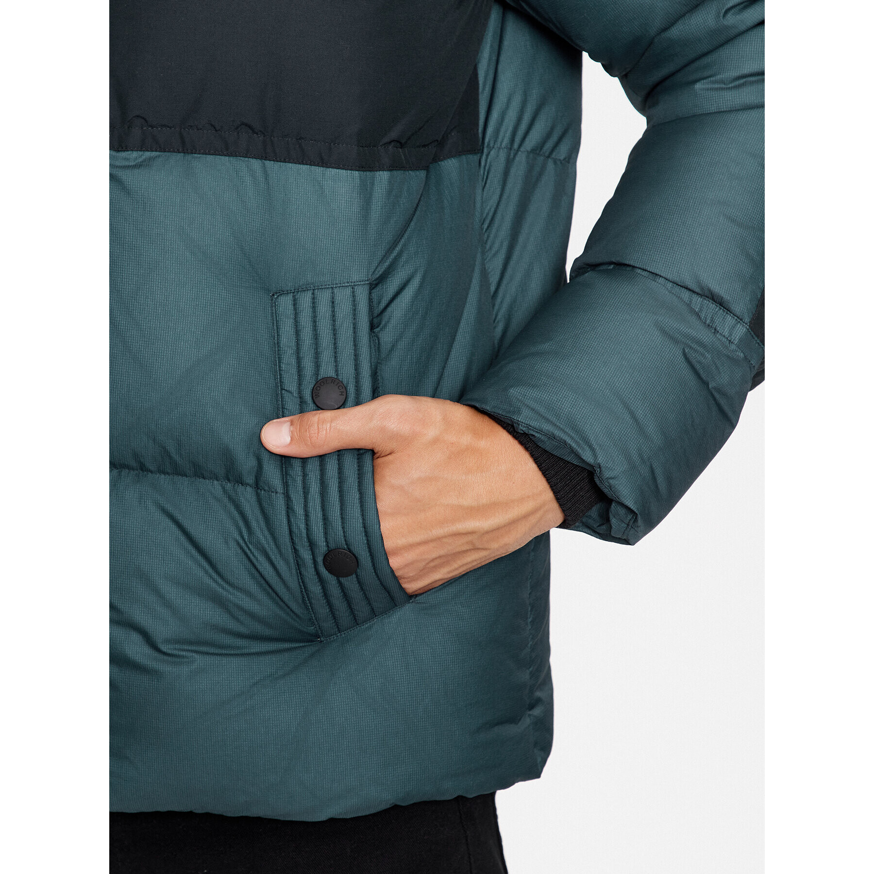 Woolrich Vatovaná bunda Expedition CFWOOU0780MRUT3516 Tmavomodrá Regular Fit - Pepit.cz