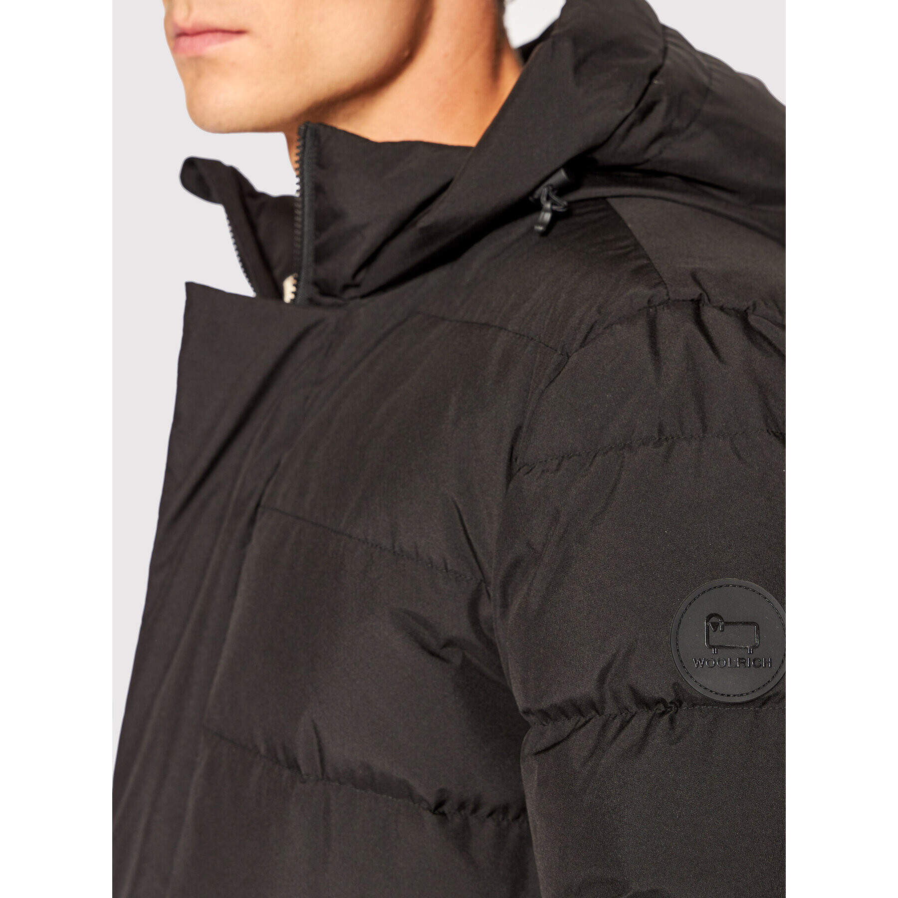 Woolrich Vatovaná bunda High Tech Quilted CFWOOU0634MRUT2700 Černá Regular Fit - Pepit.cz