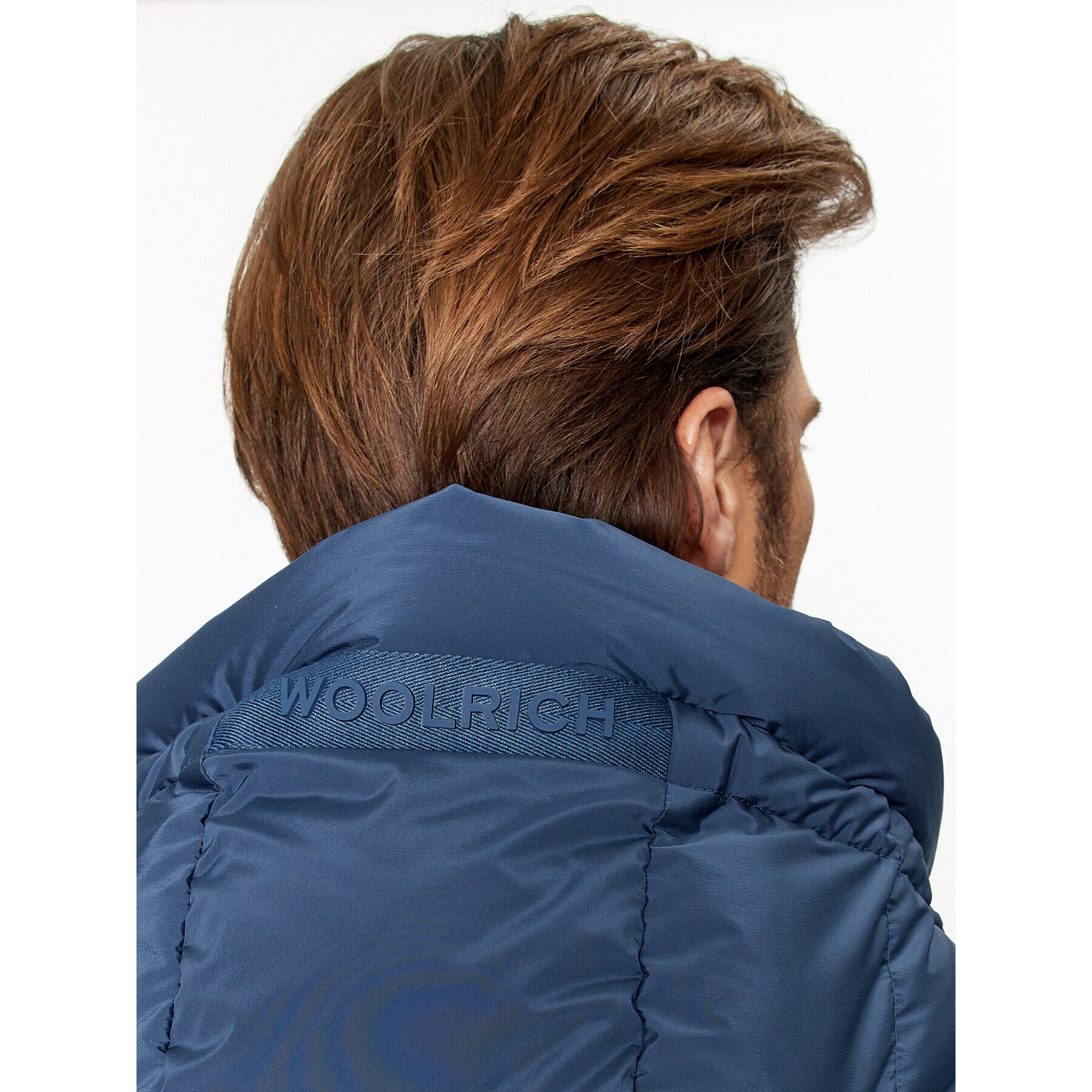 Woolrich Vatovaná bunda Premium CFWOOU0775MRUT3515 Tmavomodrá Regular Fit - Pepit.cz