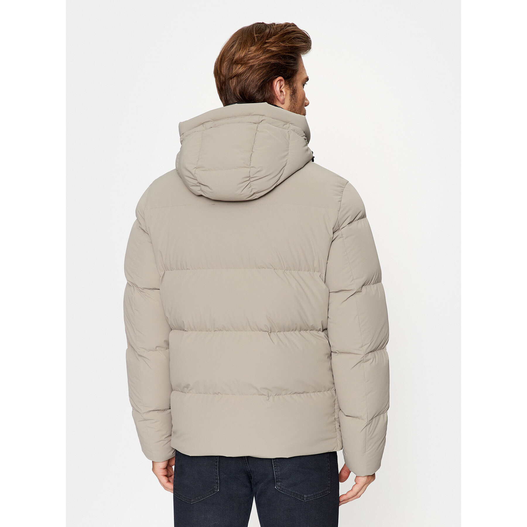 Woolrich Vatovaná bunda Sierra CFWOOU0847MRUT3107 Béžová Regular Fit - Pepit.cz