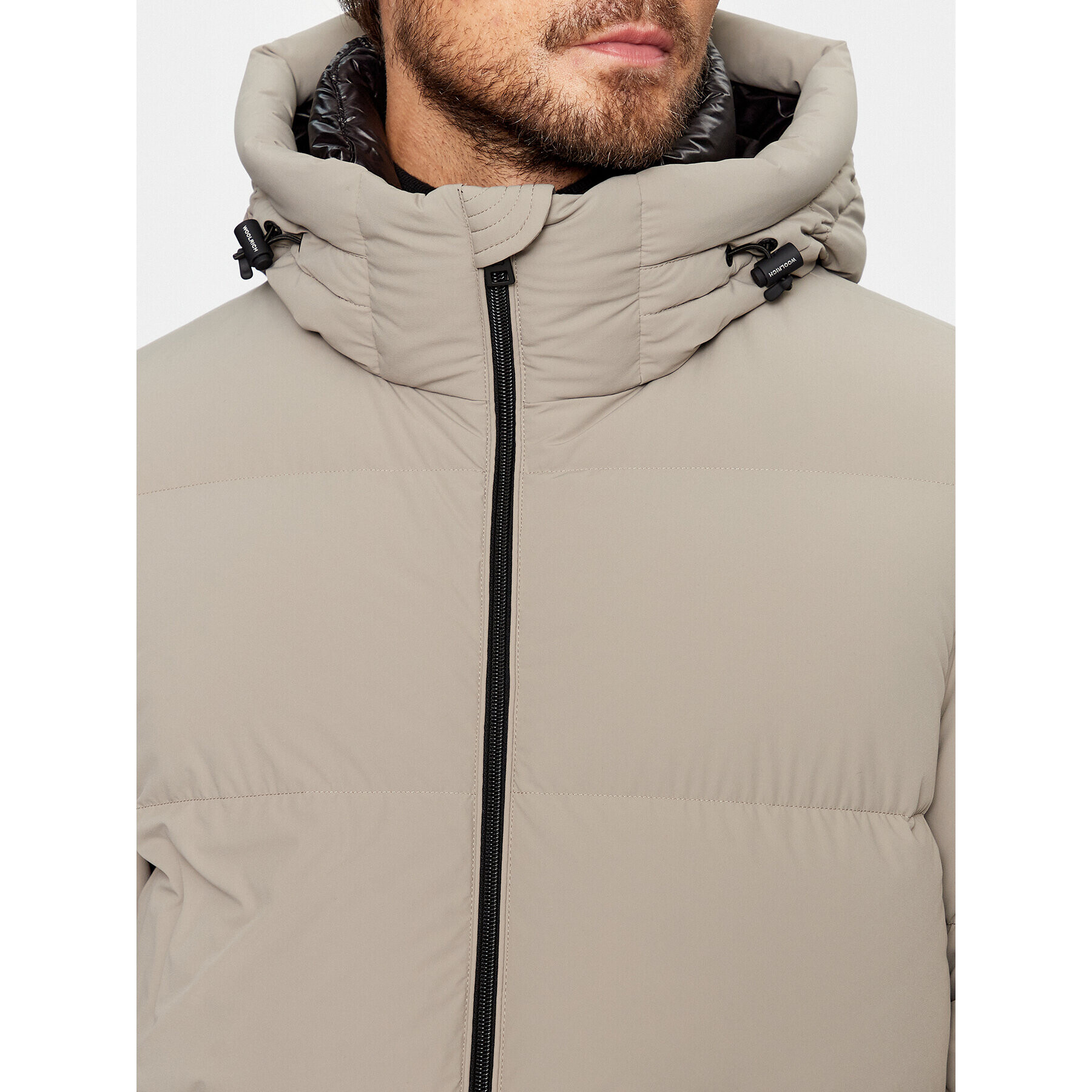 Woolrich Vatovaná bunda Sierra CFWOOU0847MRUT3107 Béžová Regular Fit - Pepit.cz