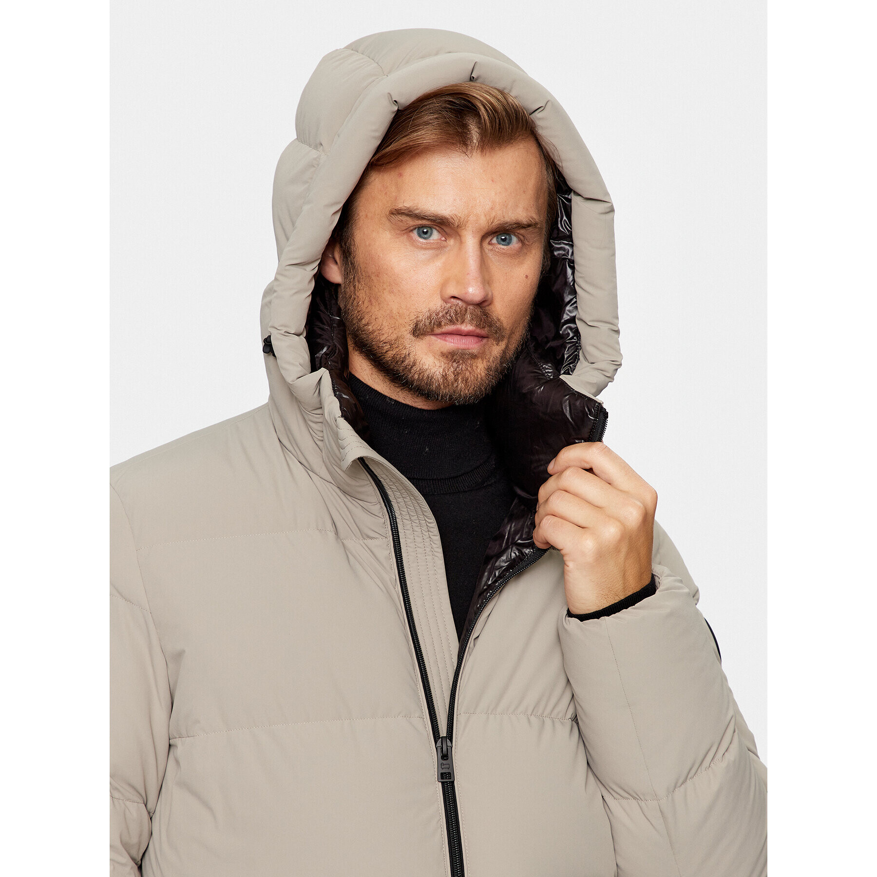 Woolrich Vatovaná bunda Sierra CFWOOU0847MRUT3107 Béžová Regular Fit - Pepit.cz