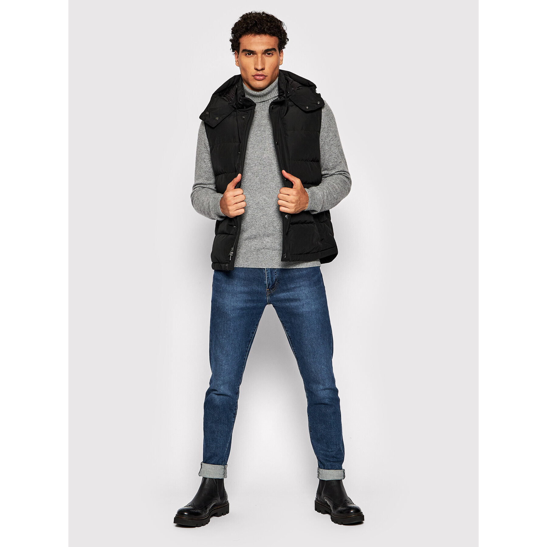 Woolrich Vesta Aluetian CFWOVE0035MRUT0001 Černá Regular Fit - Pepit.cz