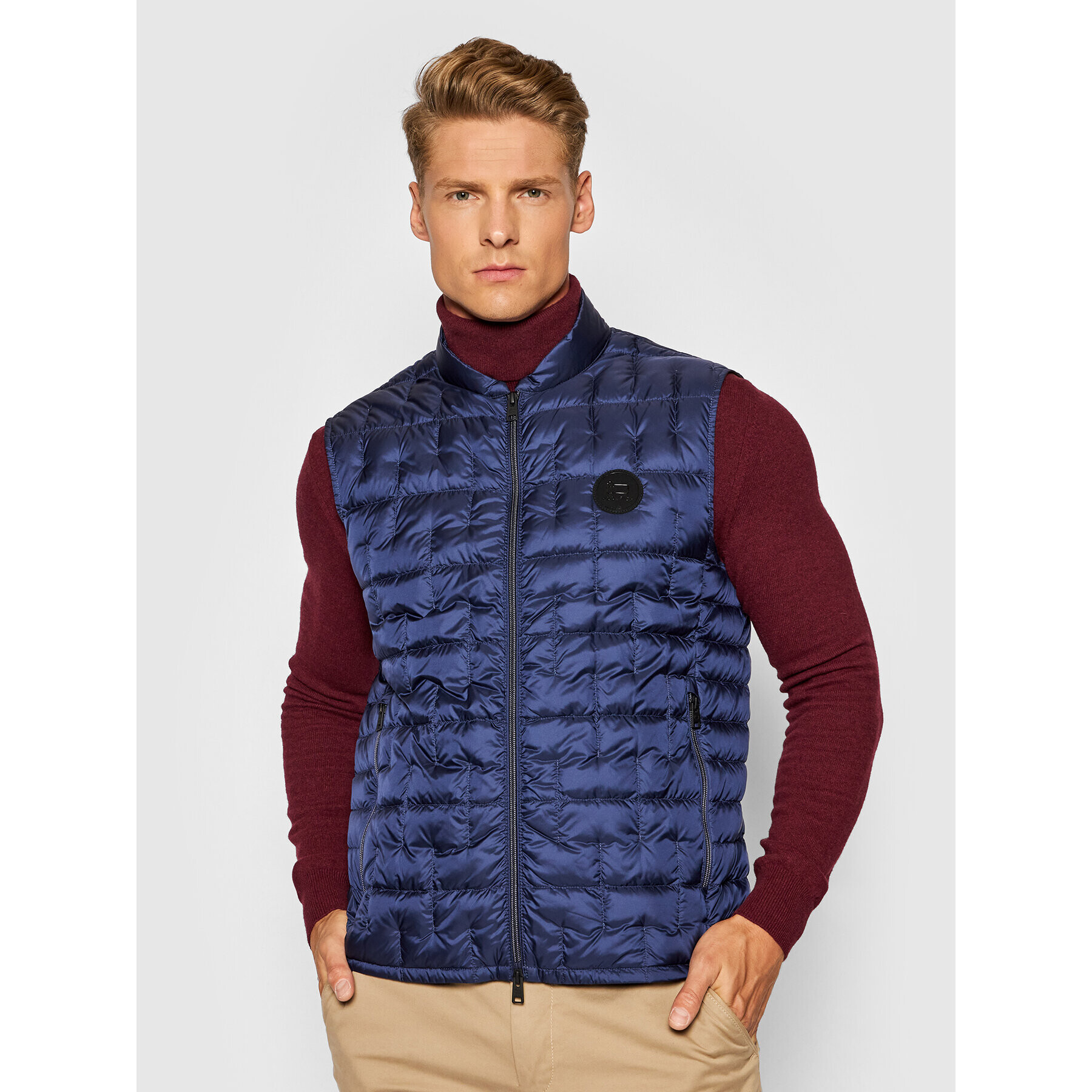 Woolrich Vesta Deepsix CFWOVE0030MRUT2686 Tmavomodrá Regular Fit - Pepit.cz