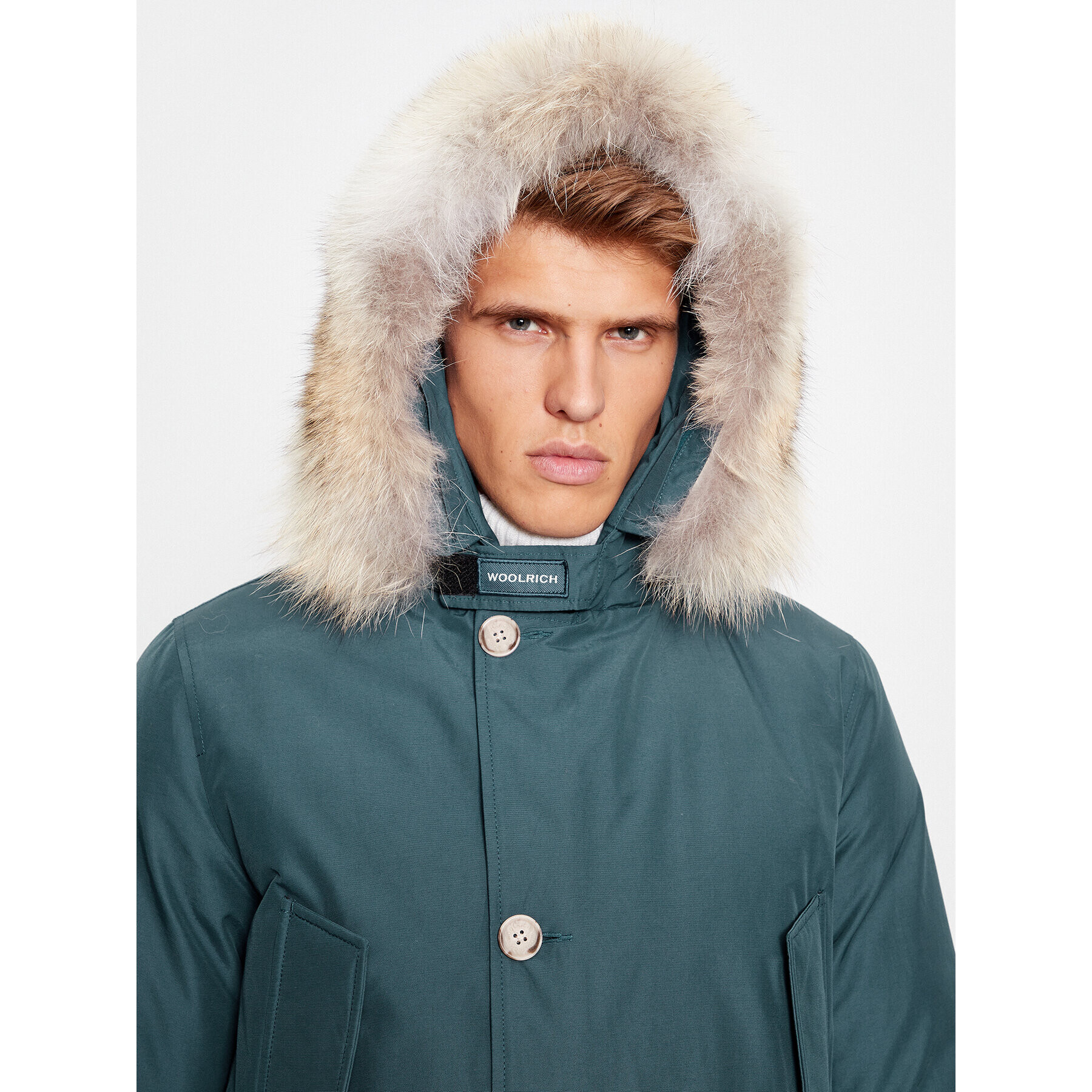 Woolrich Zimní bunda Arctic CFWOOU0482MRUT0001 Modrá Regular Fit - Pepit.cz