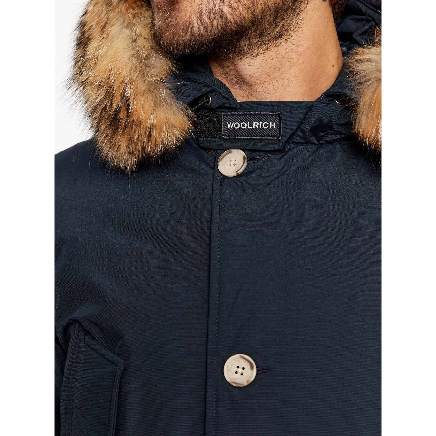 Woolrich Zimní bunda Arctic CFWOOU0482MRUT0001 Tmavomodrá Regular Fit - Pepit.cz