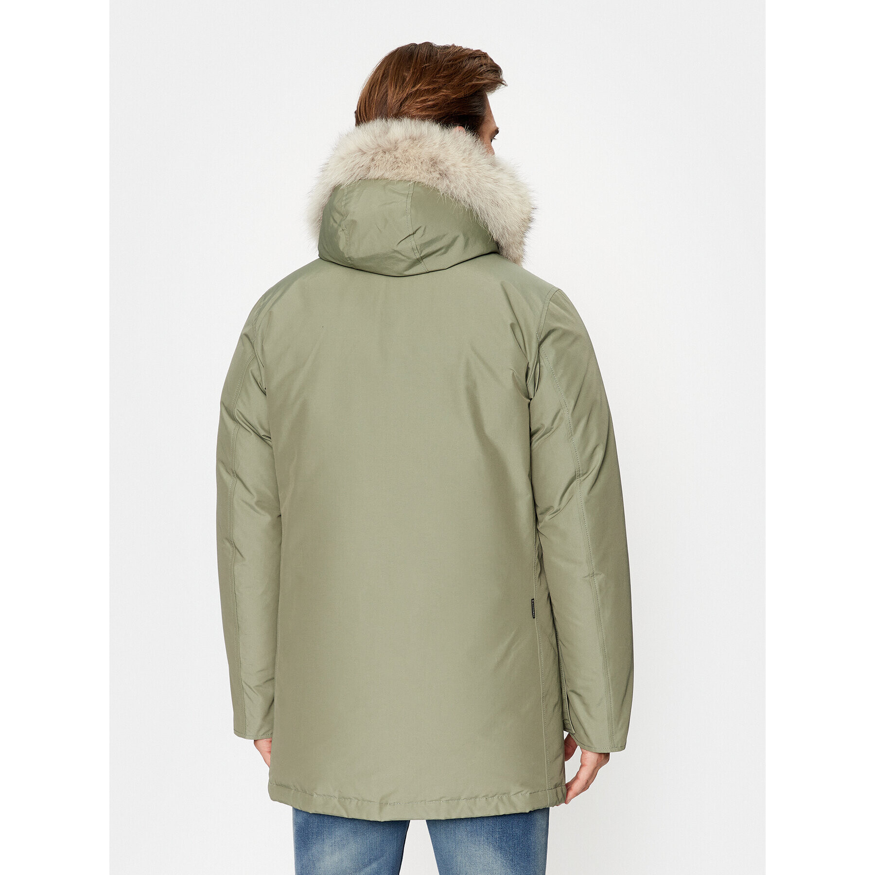 Woolrich Zimní bunda Arctic CFWOOU0482MRUT0001 Zelená Regular Fit - Pepit.cz