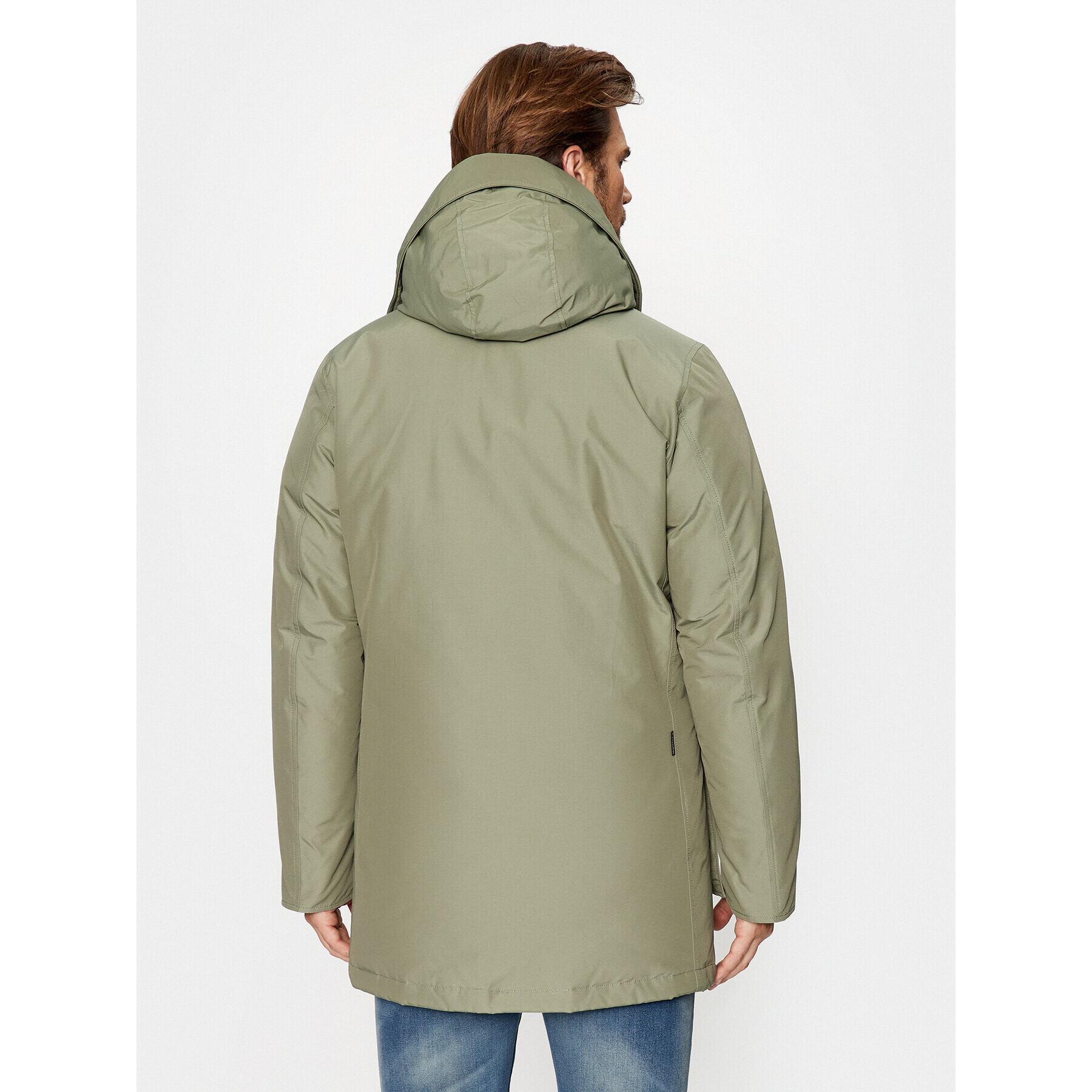 Woolrich Zimní bunda Arctic CFWOOU0482MRUT0001 Zelená Regular Fit - Pepit.cz