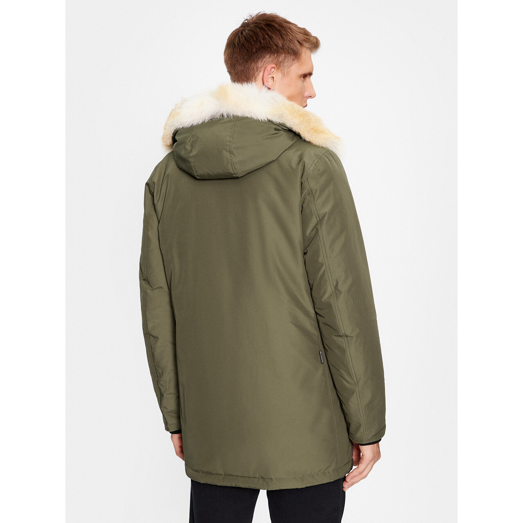 Woolrich Zimní bunda Arctic CFWOOU0482MRUT0001 Zelená Regular Fit - Pepit.cz