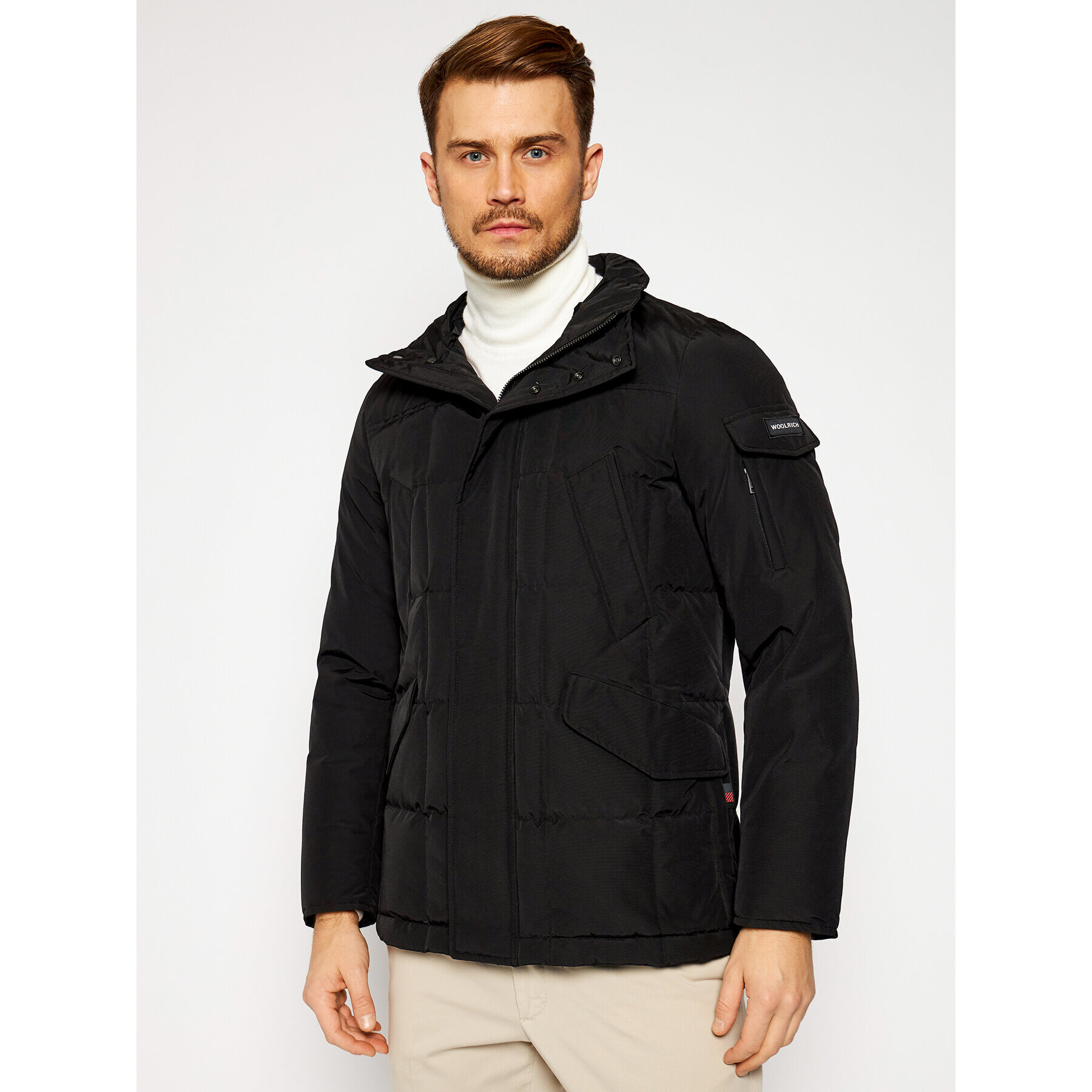 Woolrich Zimní bunda Blizzard CFWOOU0339MR UT0001 Černá Regular Fit - Pepit.cz