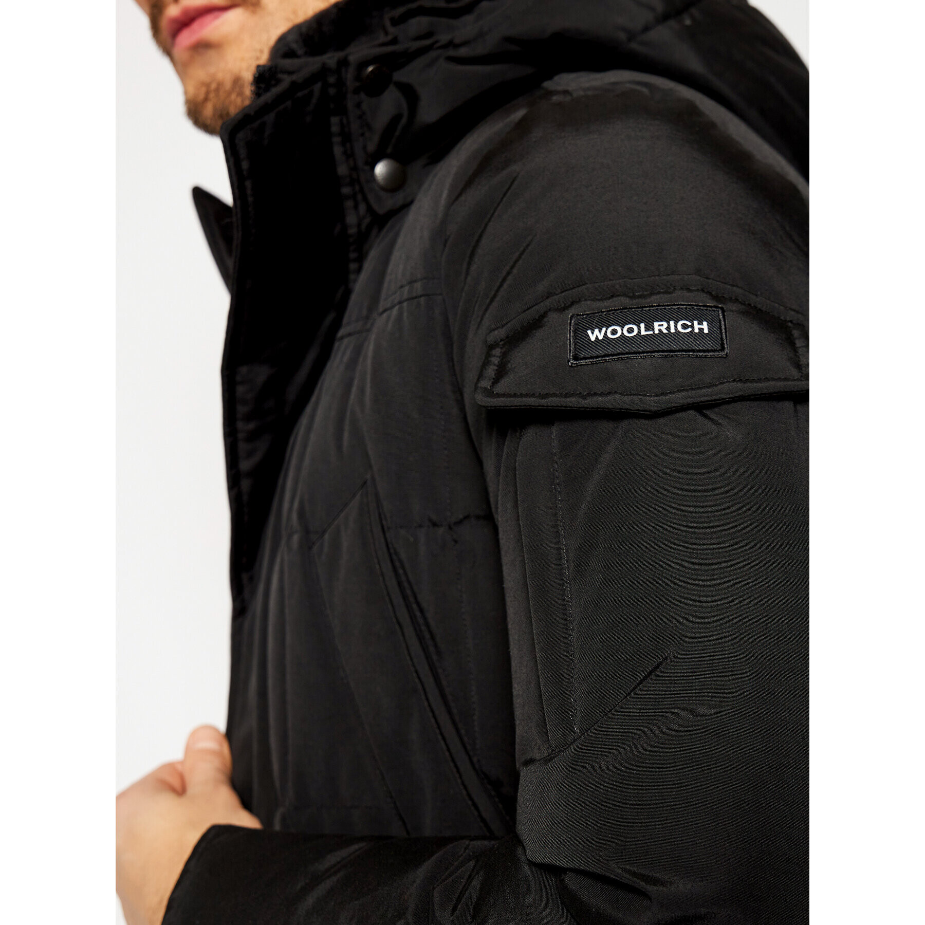 Woolrich Zimní bunda Blizzard CFWOOU0339MR UT0001 Černá Regular Fit - Pepit.cz